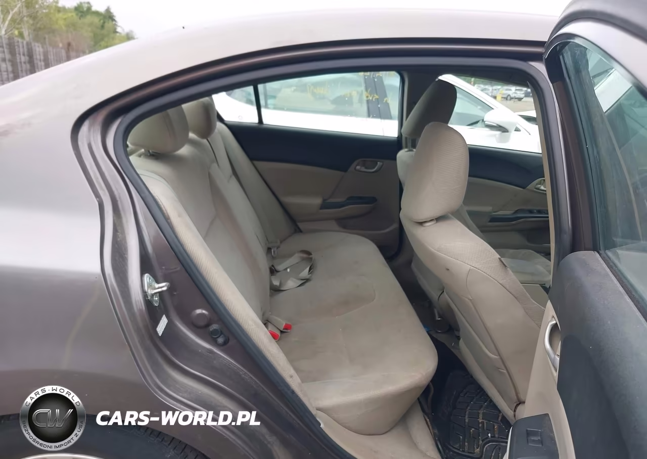 2012 Honda Civic Lx VIN:2HGFB2F55CH543834 - 8