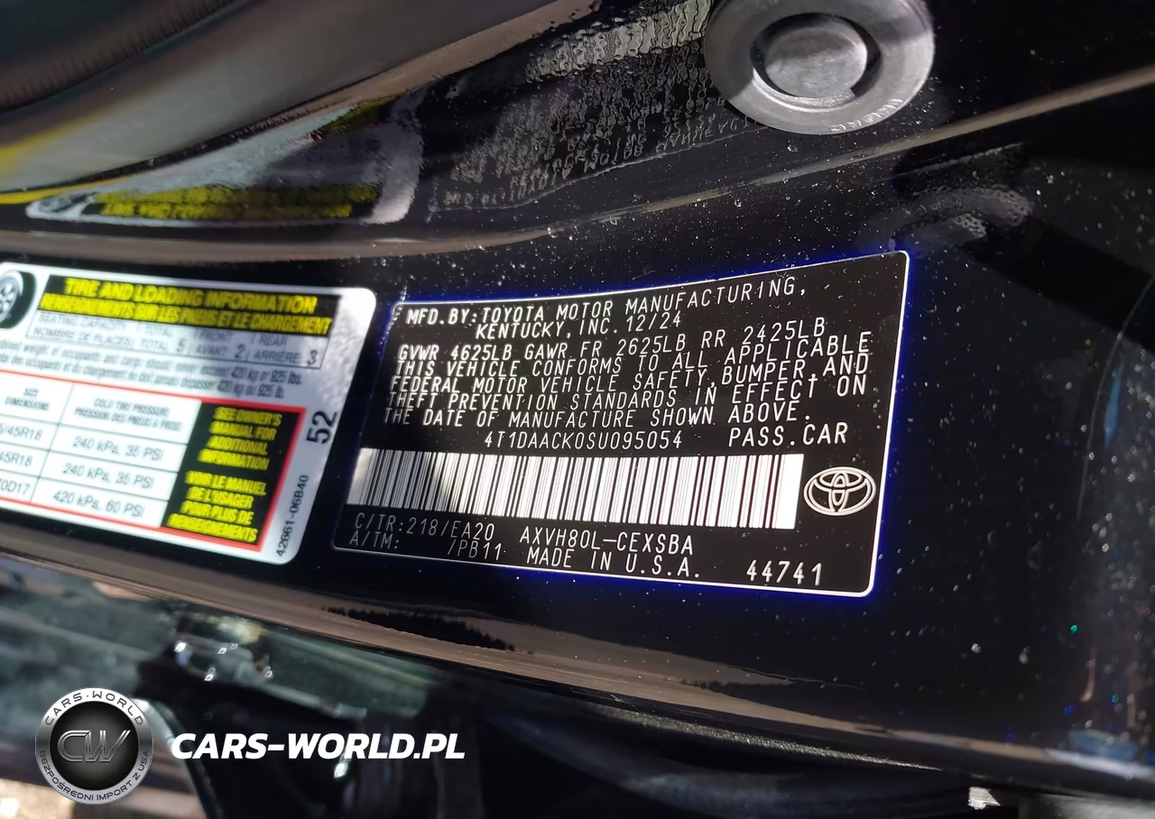 2025 Toyota Camry Se VIN:4T1DAACK0SU095054 - 9