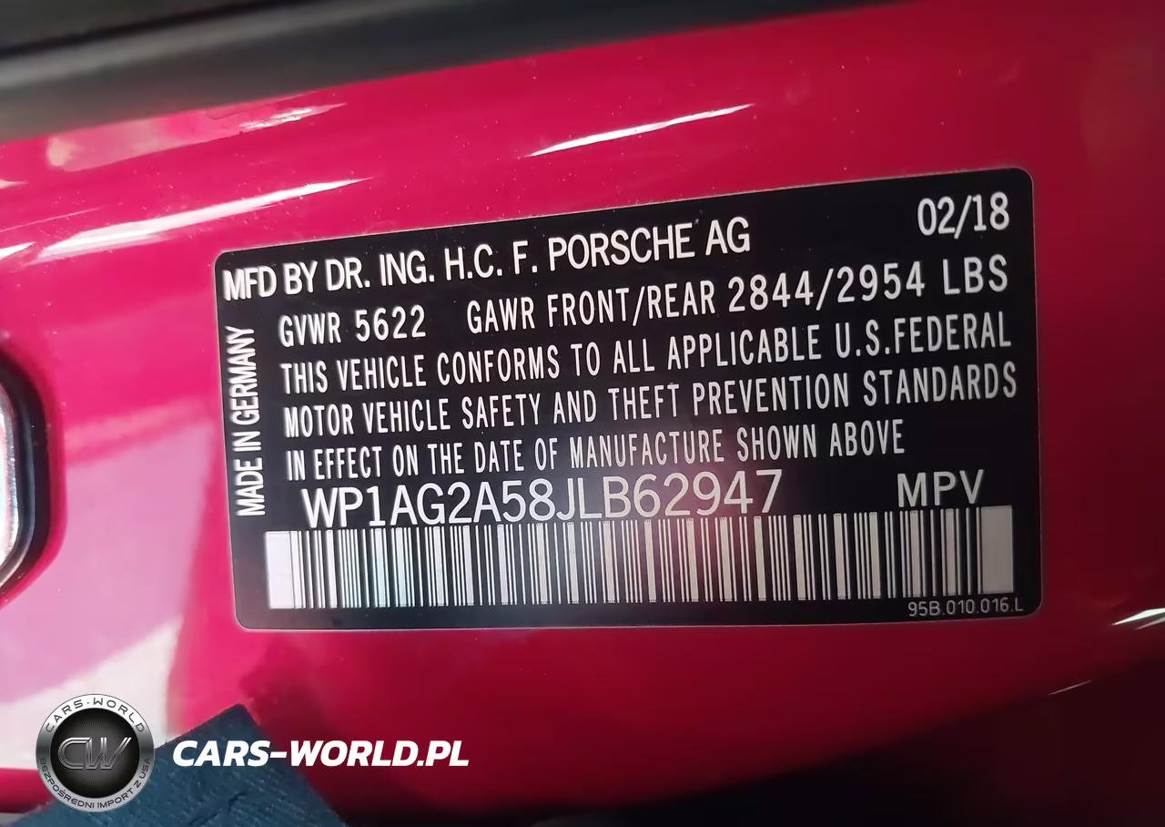 2018 Porsche Macan Gts VIN:WP1AG2A58JLB62947 - 9