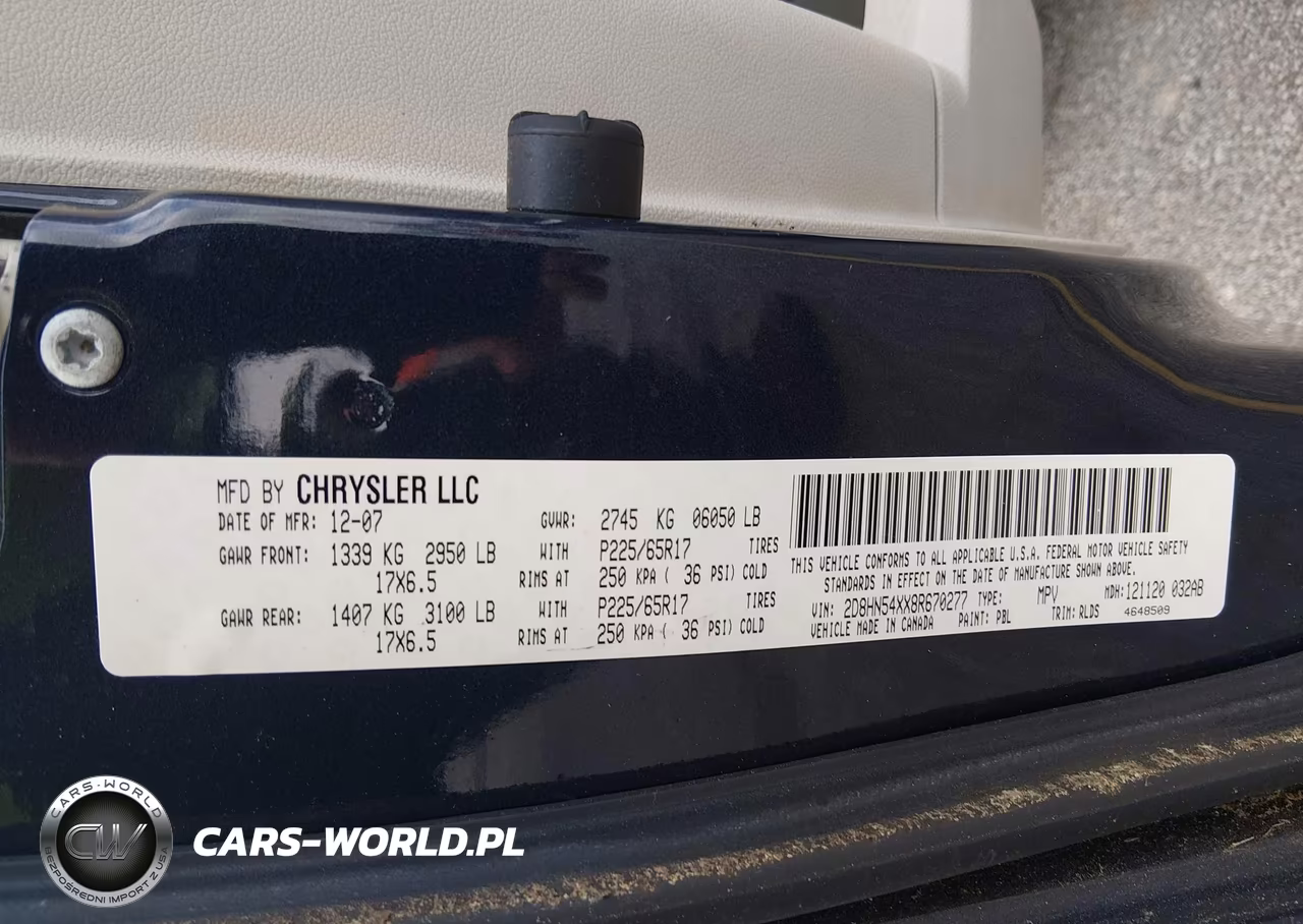2008 Dodge Grand Caravan Sxt VIN:2D8HN54XX8R670277 - 9