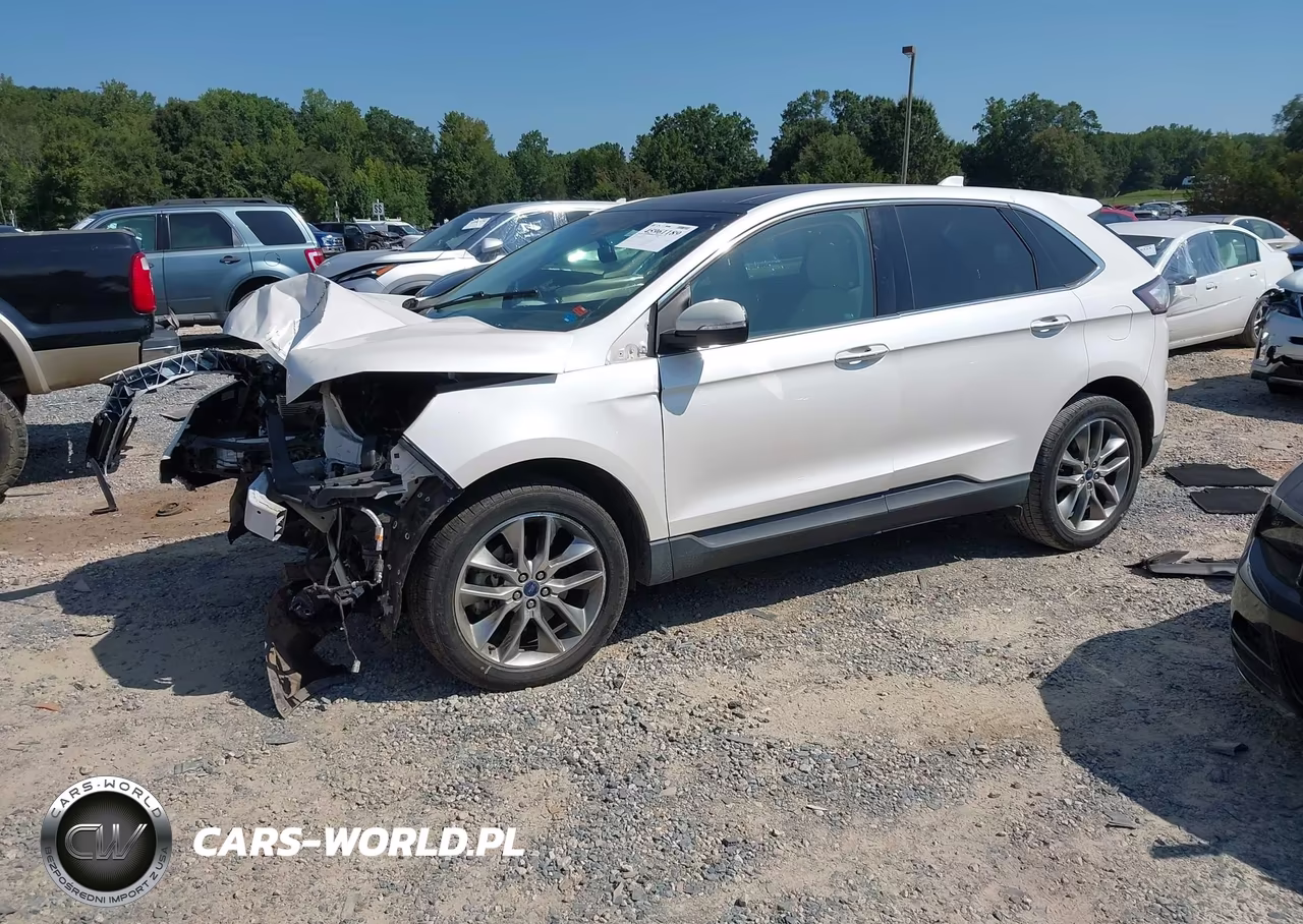 2017 Ford Edge Titanium VIN:2FMPK3K8XHBB34291 - 2