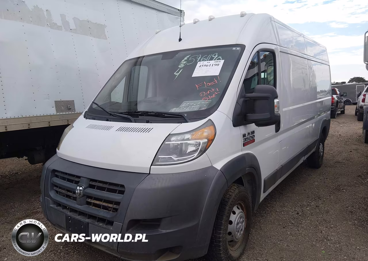 2014 Ram Promaster 3500 High Roof VIN:3C6URVHG4EE105930 - 2