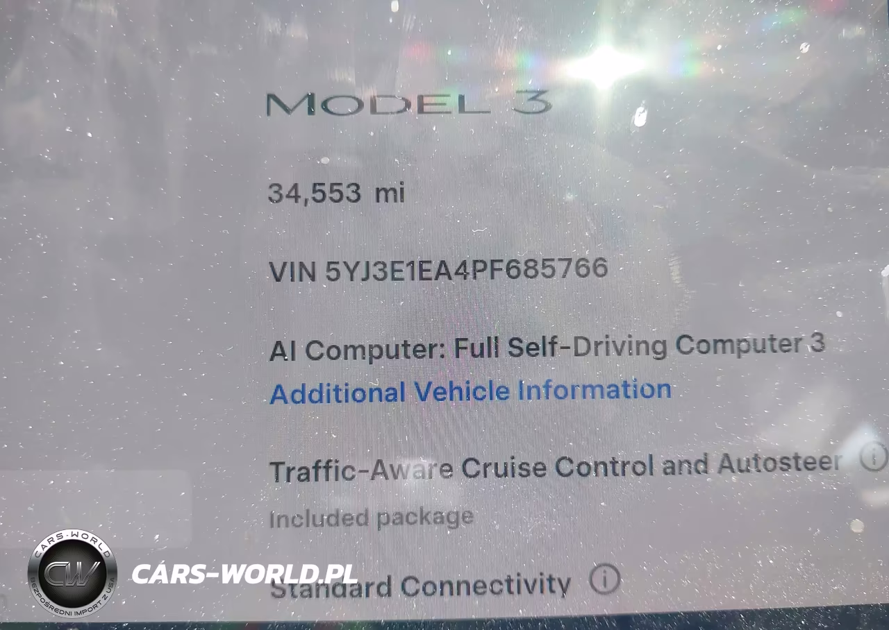 2023 Tesla Model 3 Rear-Wheel Drive VIN:5YJ3E1EA4PF685766 - 14