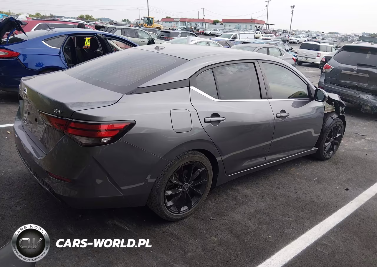 2021 Nissan Sentra Sv Xtronic Cvt VIN:3N1AB8CV9MY232566 - 4