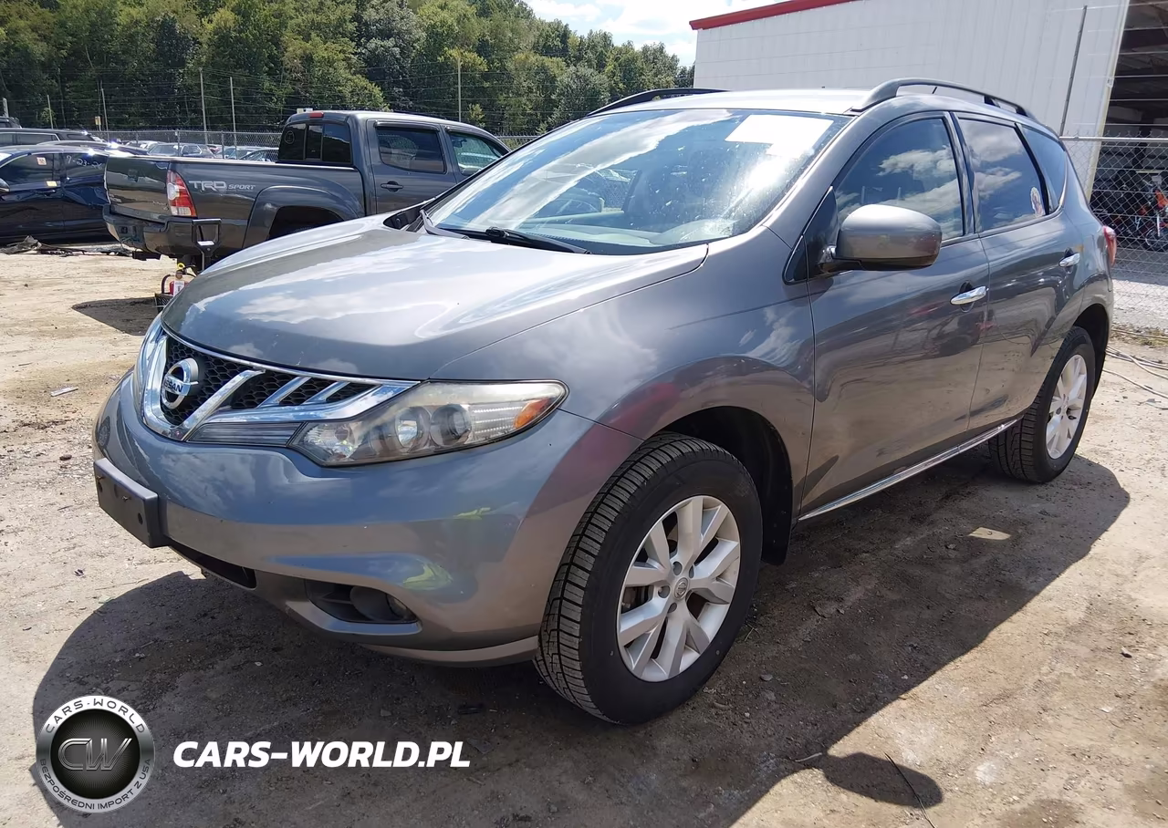 2013 Nissan Murano Sv VIN:JN8AZ1MW1DW316948 - 2