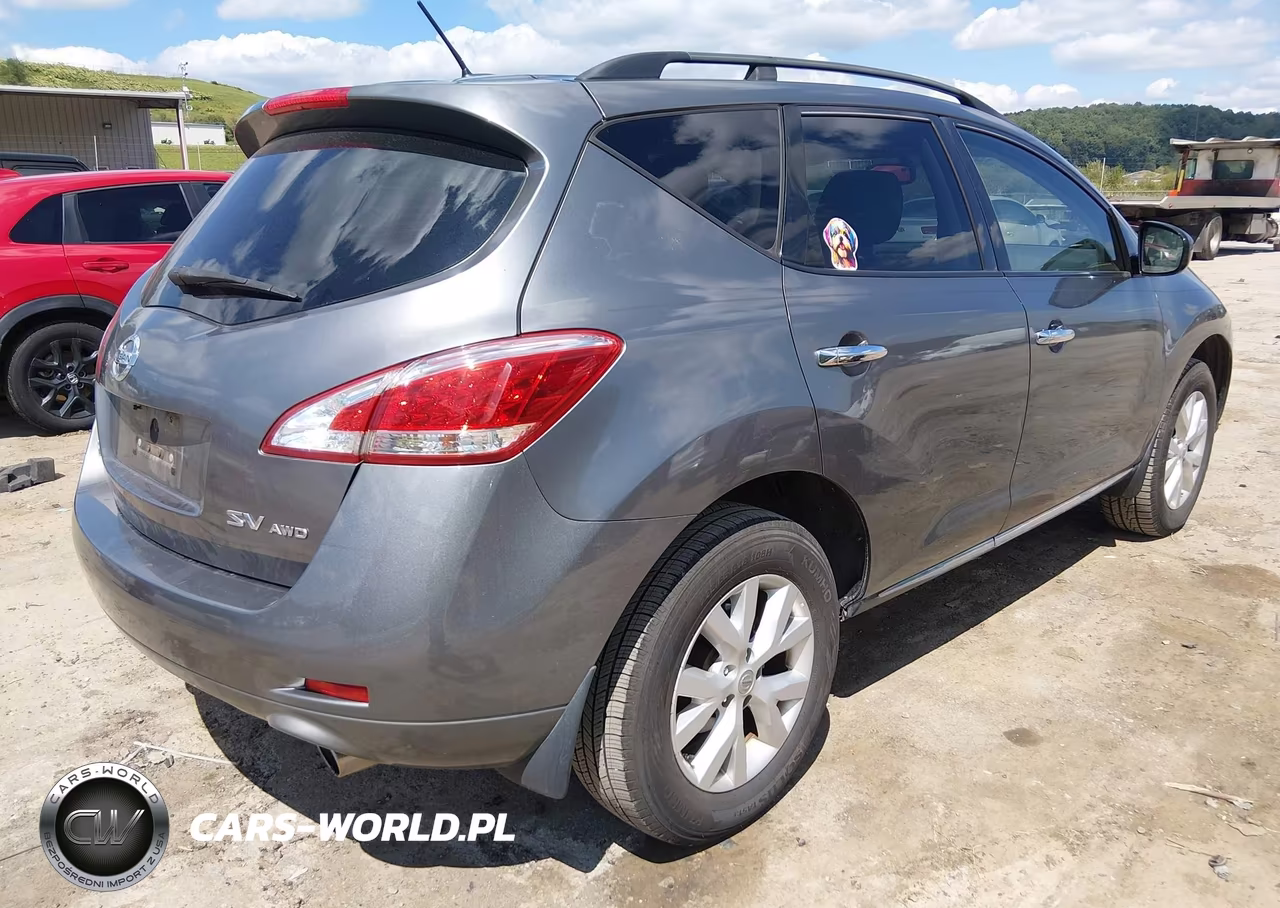 2013 Nissan Murano Sv VIN:JN8AZ1MW1DW316948 - 4