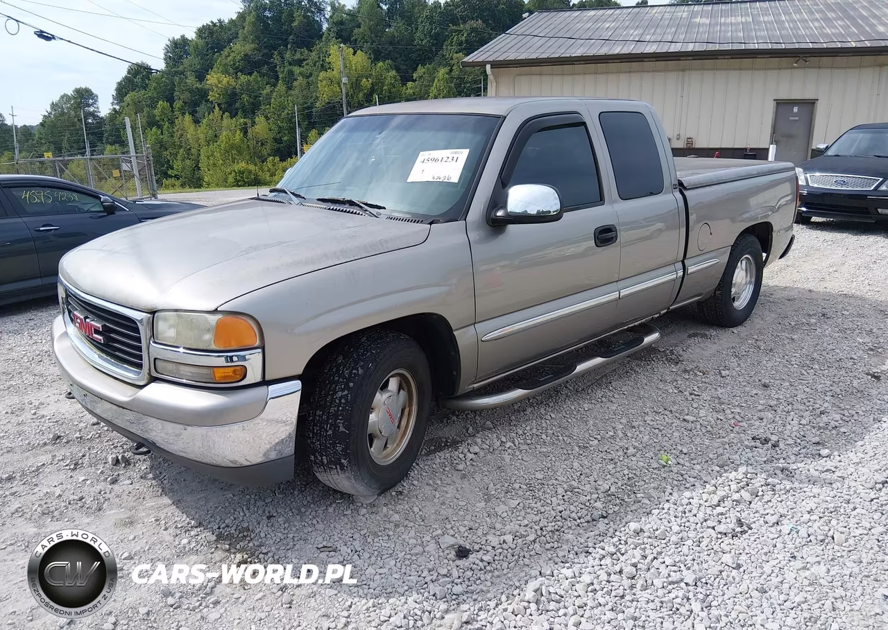 2001 GMC Sierra 1500 Sle VIN:1GTEC19T31Z109596 - 2