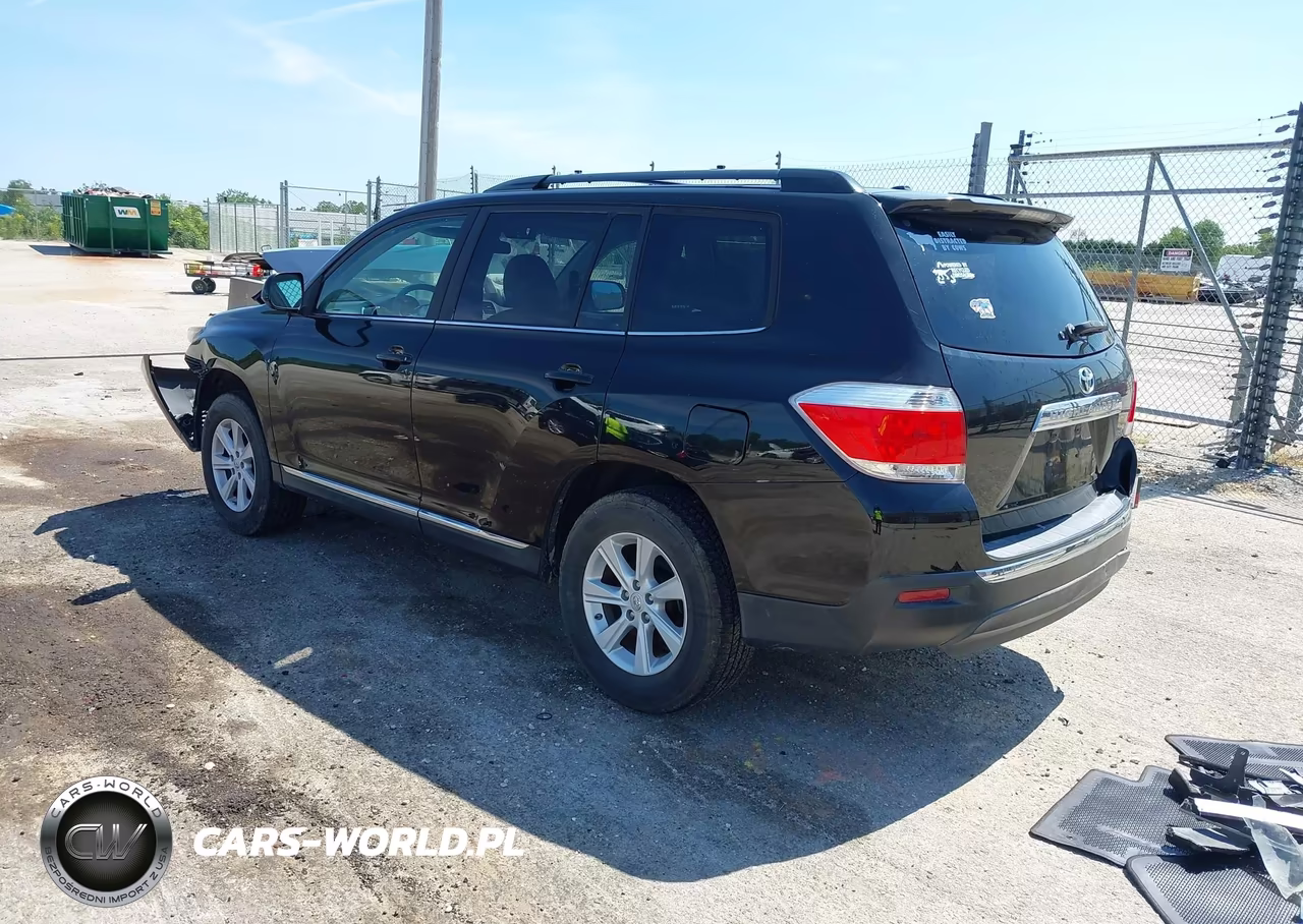 2012 Toyota Highlander Base V6 VIN:5TDZK3EH9CS082491 - 3