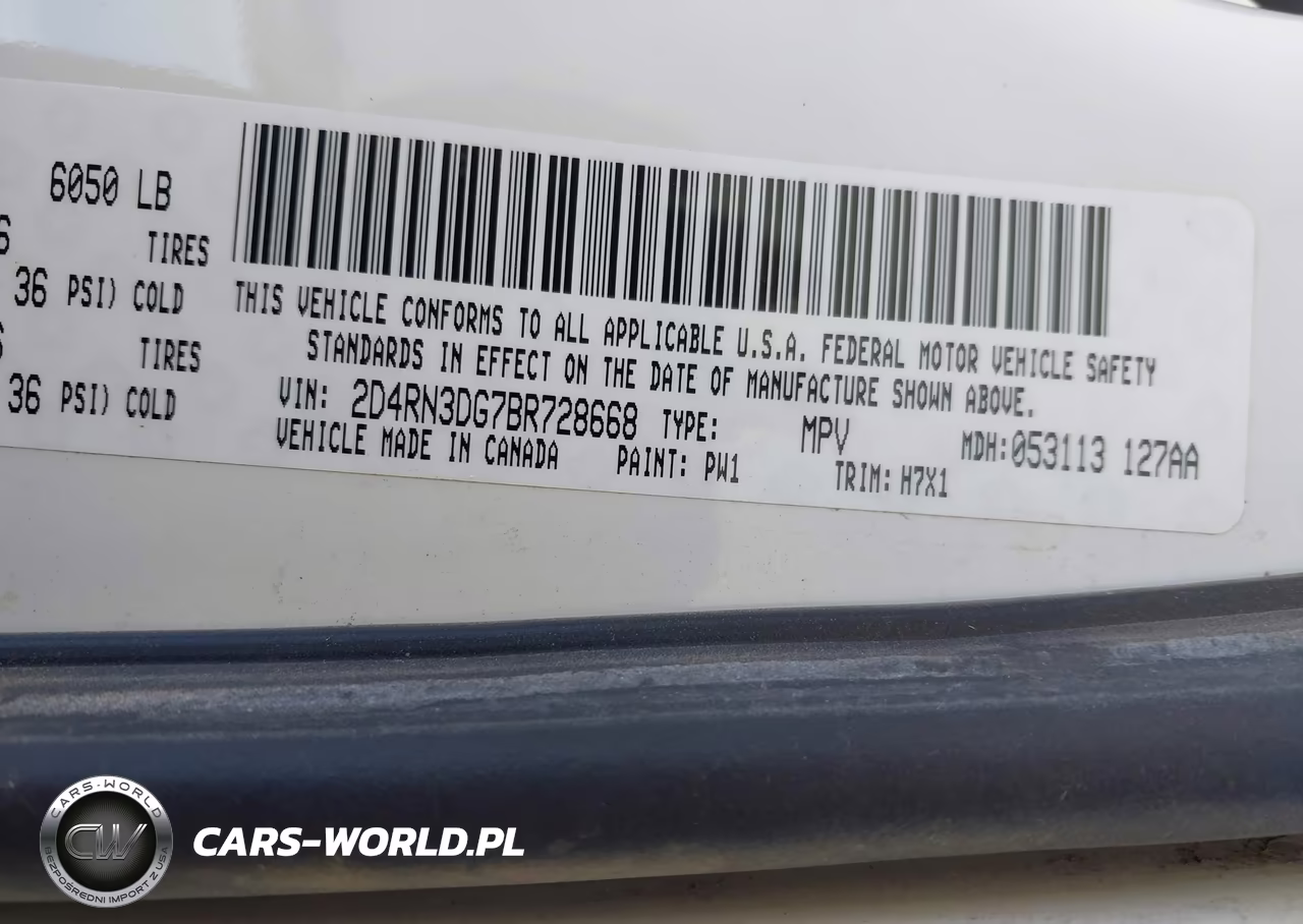 2011 Dodge Grand Caravan Mainstreet VIN:2D4RN3DG7BR728668 - 9