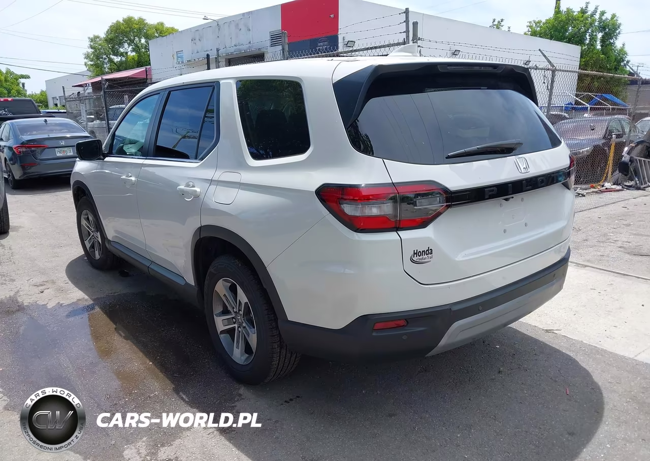 2025 Honda Pilot Ex-L VIN:5FNYG2H46SB047300 - 3