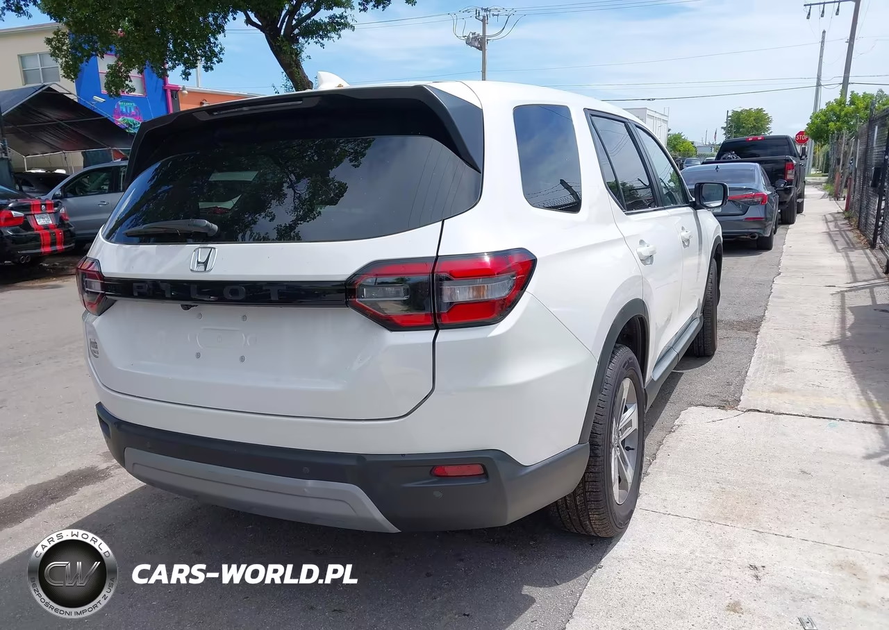 2025 Honda Pilot Ex-L VIN:5FNYG2H46SB047300 - 4