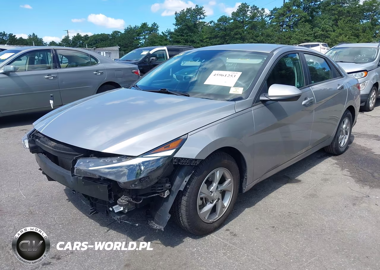 2021 Hyundai Elantra Se VIN:5NPLL4AG8MH034851 - 2