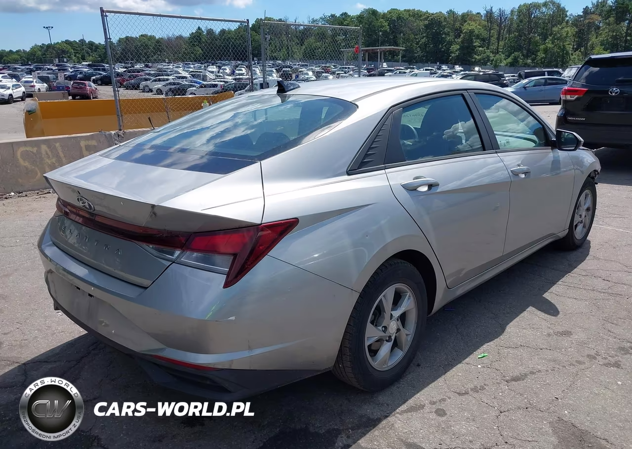 2021 Hyundai Elantra Se VIN:5NPLL4AG8MH034851 - 4
