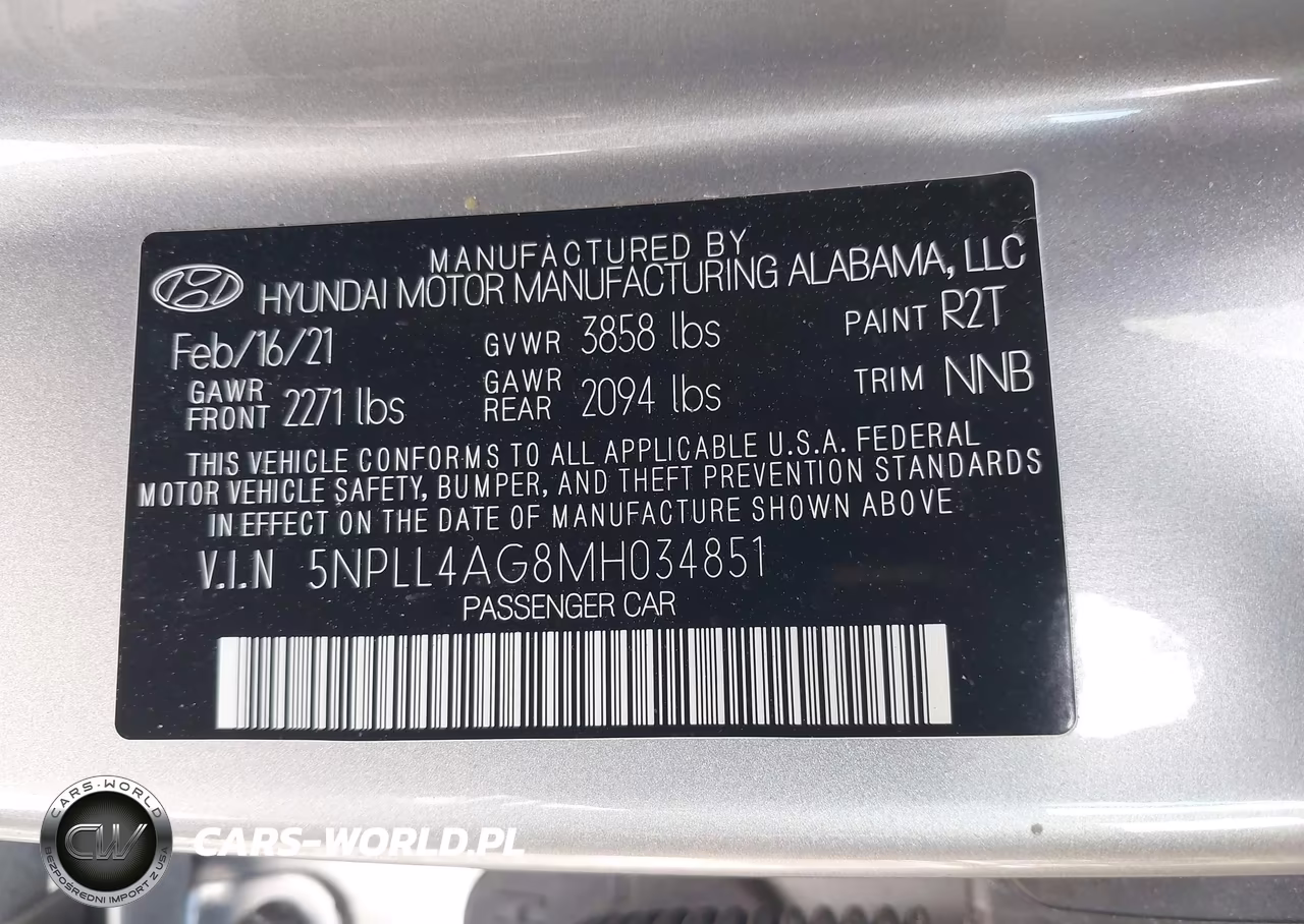 2021 Hyundai Elantra Se VIN:5NPLL4AG8MH034851 - 9