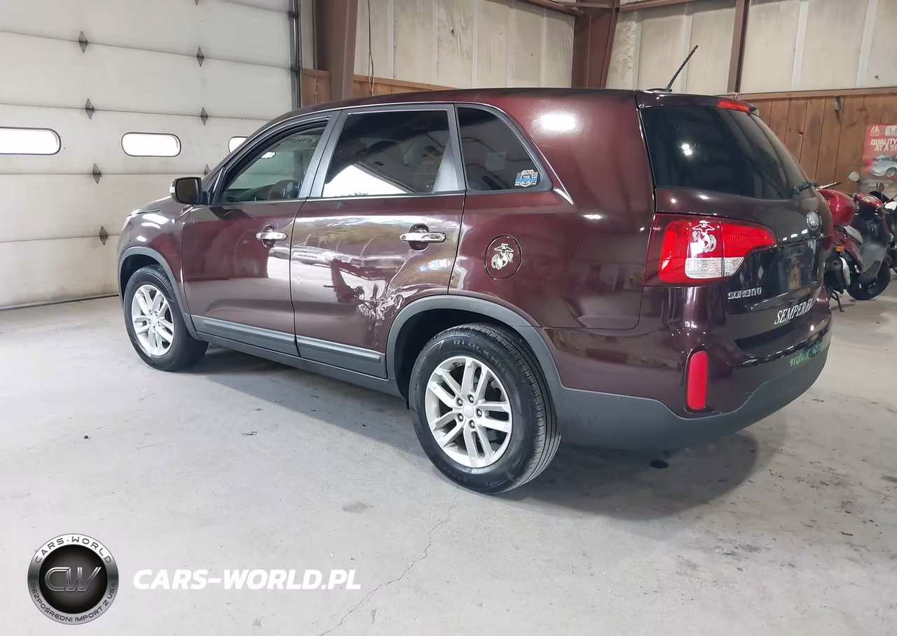2014 Kia Sorento Lx VIN:5XYKT3A62EG452022 - 3