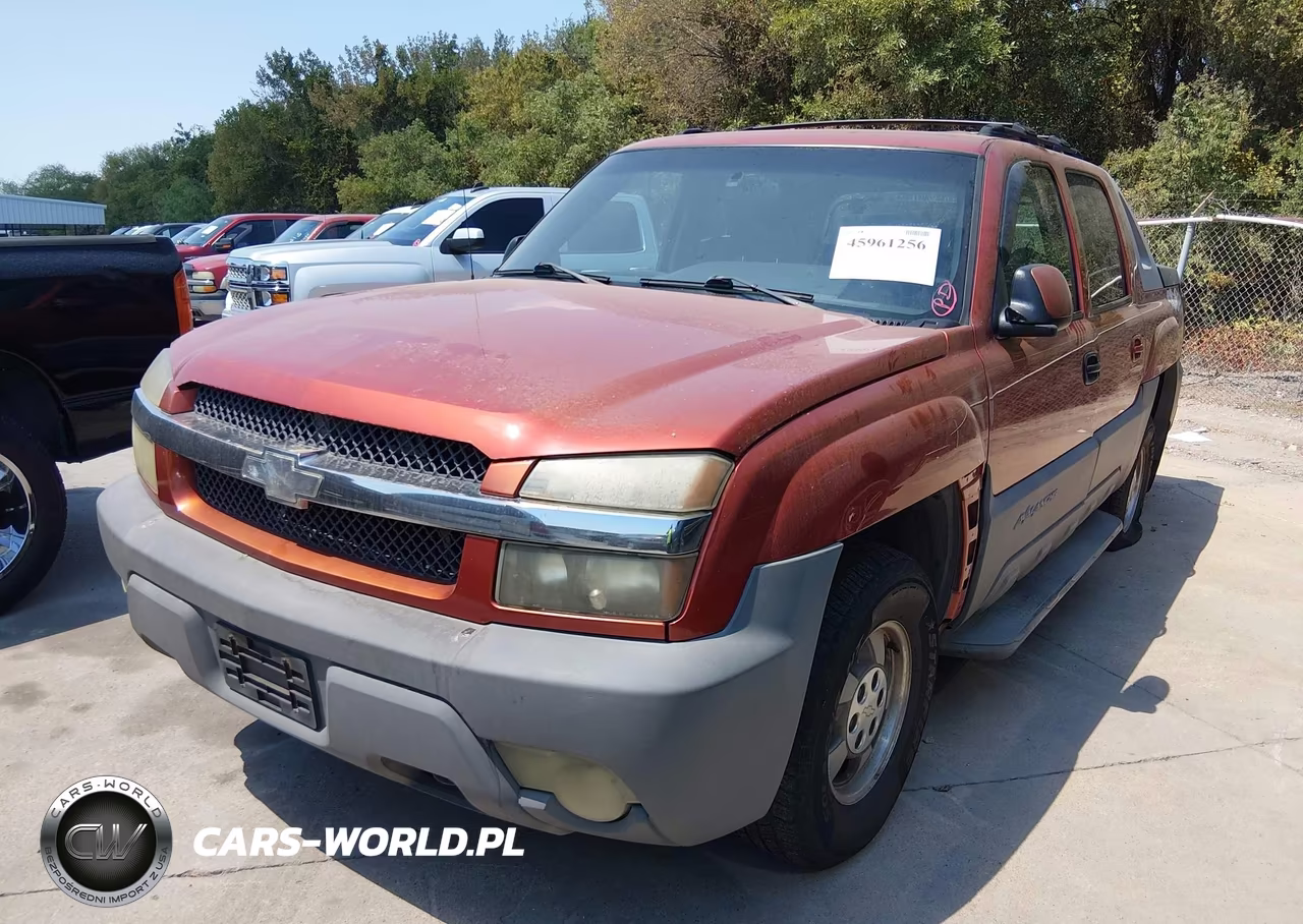 2002 Chevrolet Avalanche 1500 VIN:3GNEC13T02G267203 - 2