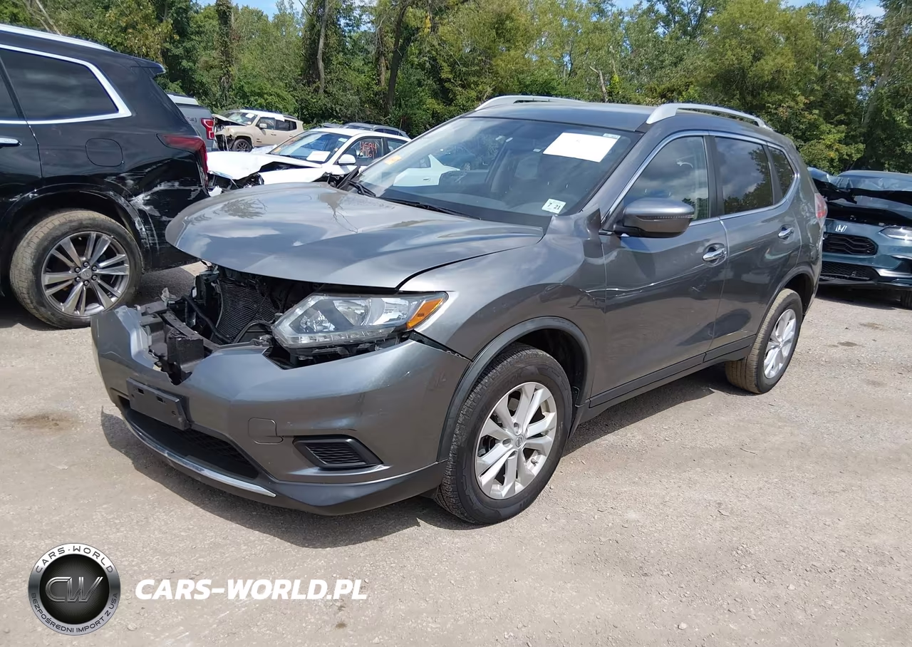 2016 Nissan Rogue Sv VIN:JN8AT2MV9GW136099 - 2