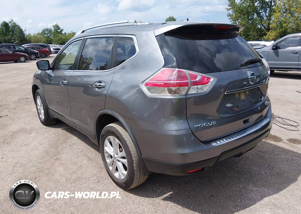 2016 Nissan Rogue Sv VIN:JN8AT2MV9GW136099 - 3