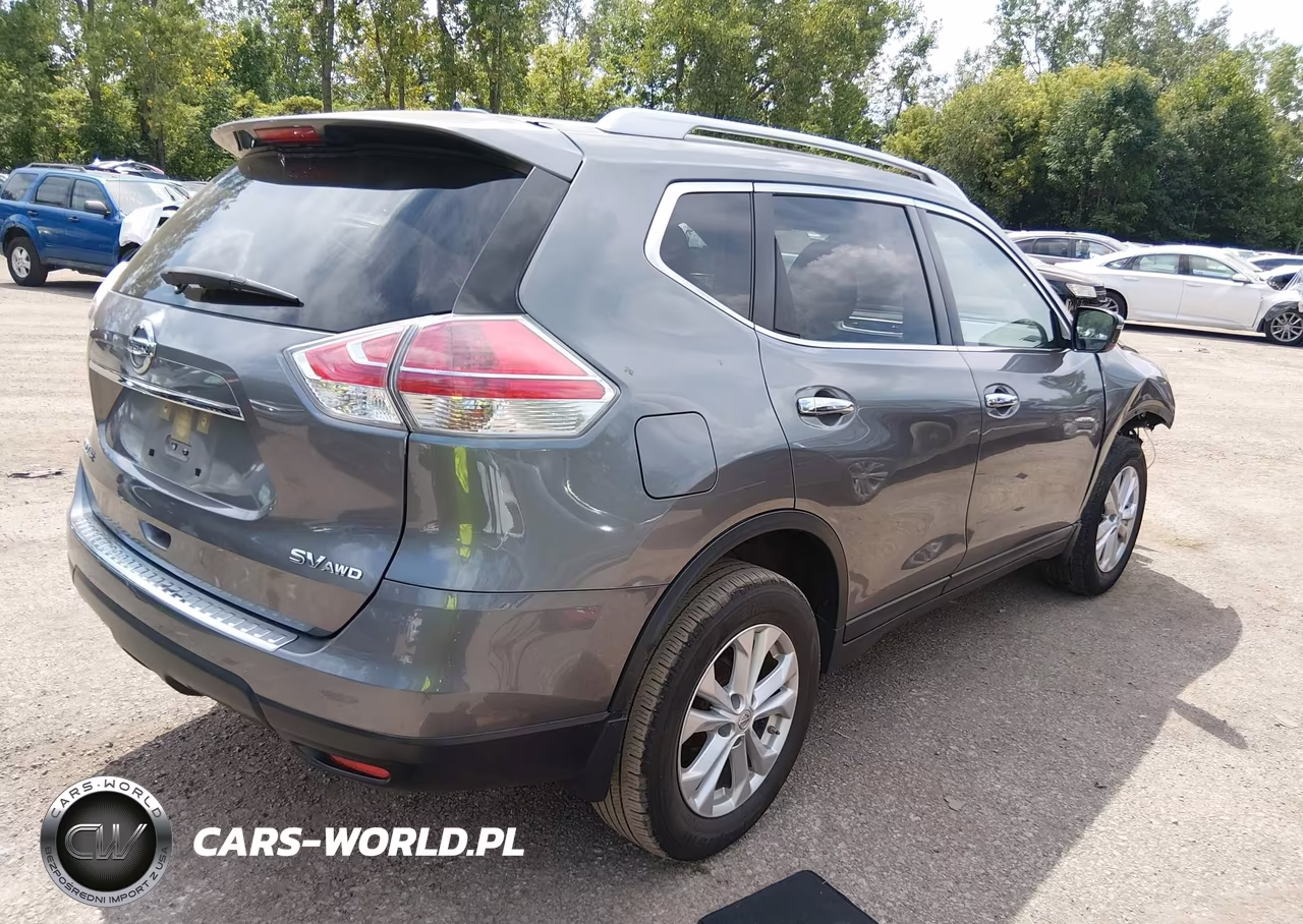 2016 Nissan Rogue Sv VIN:JN8AT2MV9GW136099 - 4
