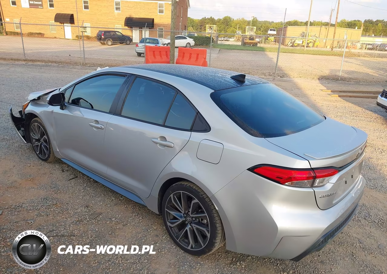 2022 Toyota Corolla Se VIN:5YFS4MCE9NP134580 - 3