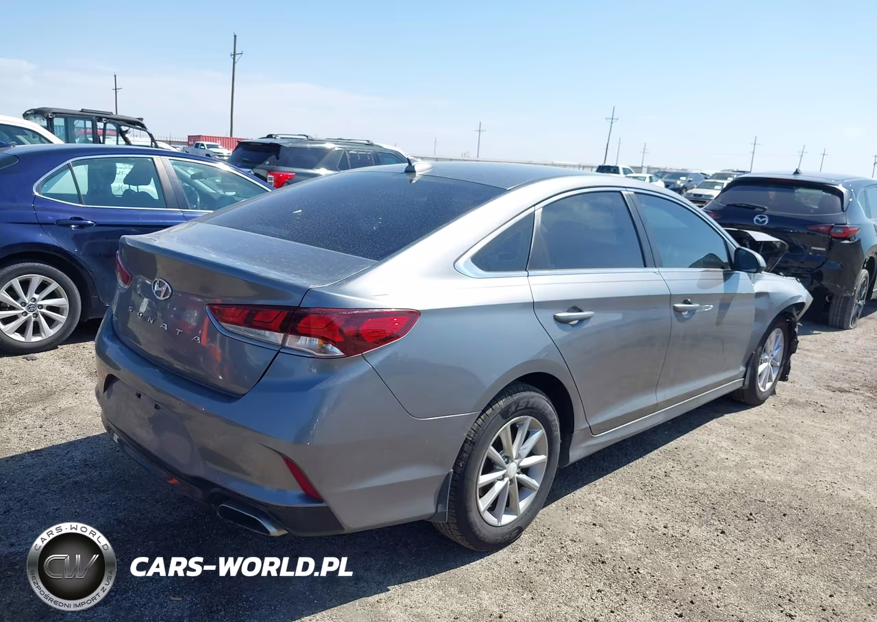 2018 Hyundai Sonata Se VIN:5NPE24AFXJH665406 - 4