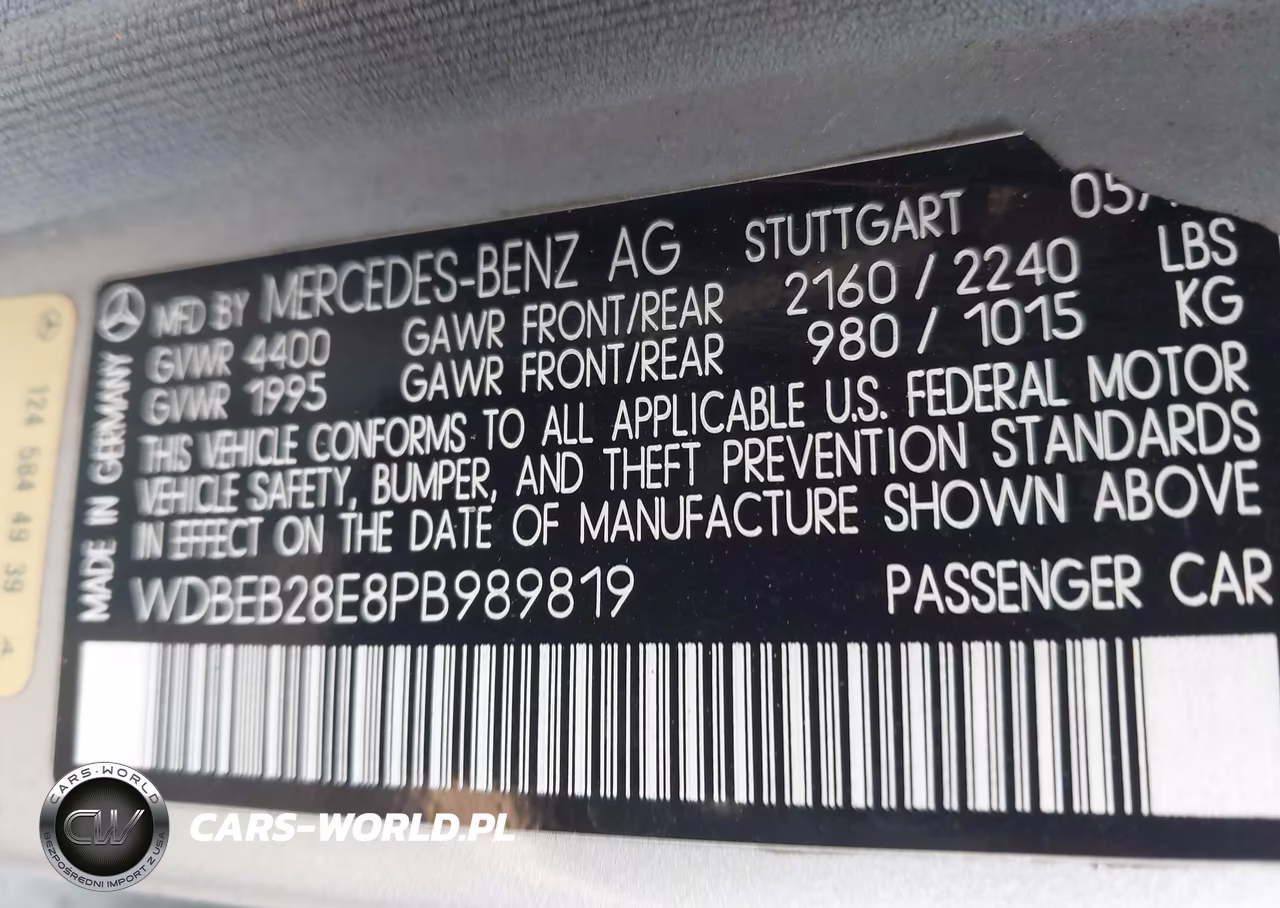 1993 Mercedes-Benz 300 D VIN:WDBEB28E8PB989819 - 9