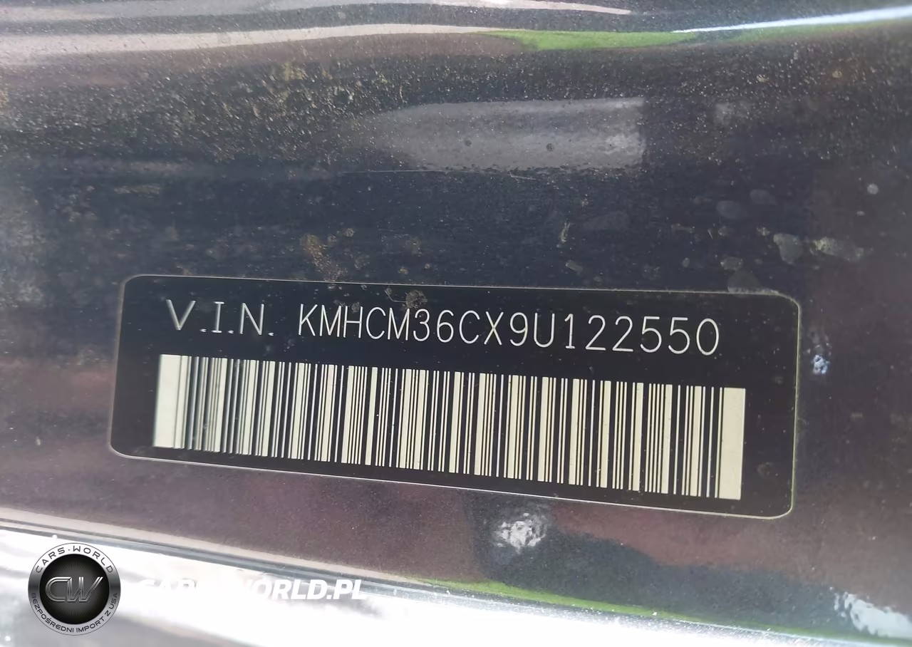 2009 Hyundai Accent Gs VIN:KMHCM36CX9U122550 - 9