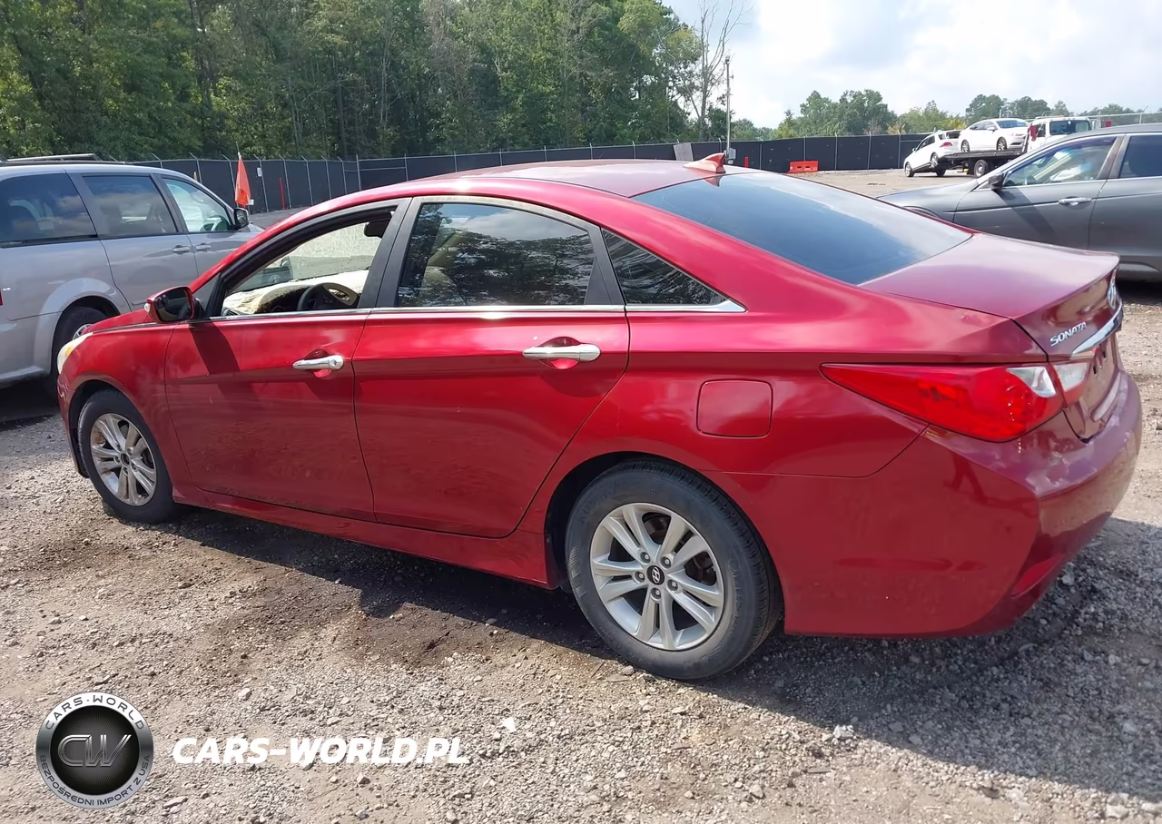 2014 Hyundai Sonata Gls VIN:5NPEB4ACXEH849935 - 3