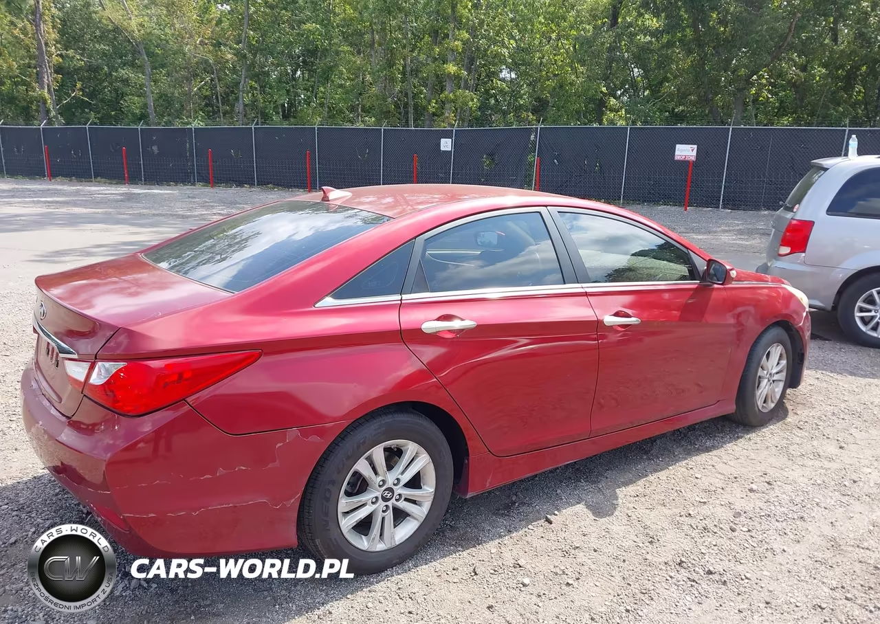 2014 Hyundai Sonata Gls VIN:5NPEB4ACXEH849935 - 4