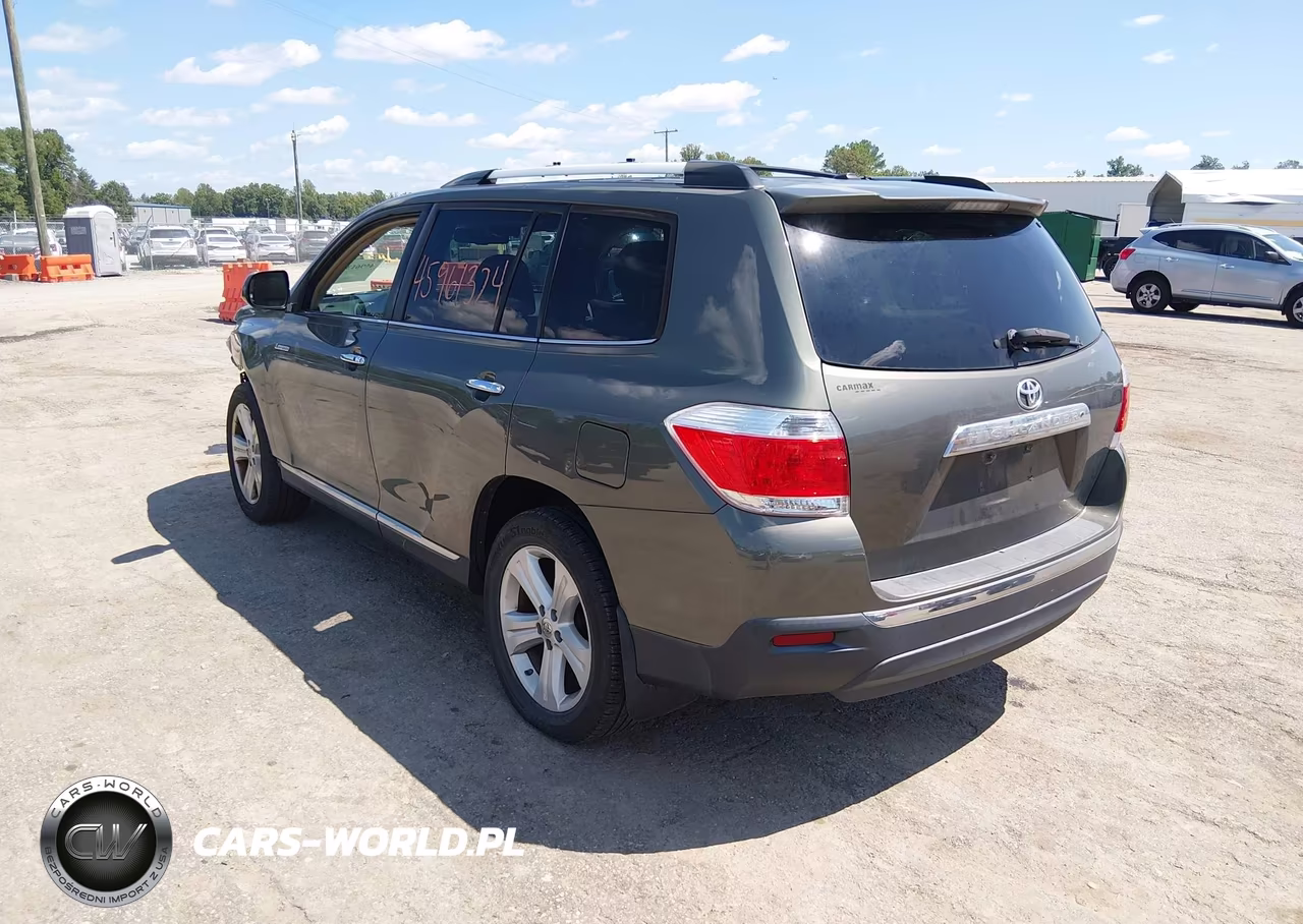 2012 Toyota Highlander Limited V6 VIN:5TDDK3EH1CS144413 - 3