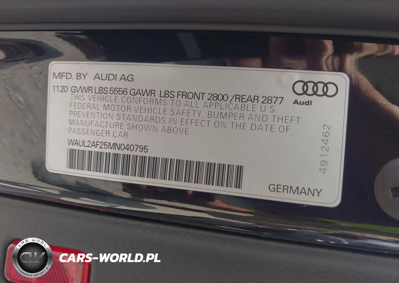 2021 Audi A6 Premium Plus 55 Tfsi Quattro S Tronic VIN:WAUL2AF25MN040795 - 9