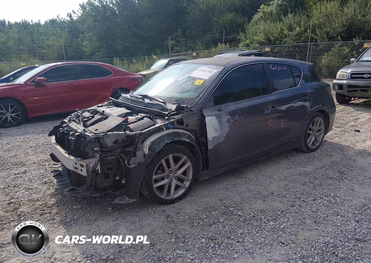 2016 Lexus Ct 200H VIN:JTHKD5BHXG2251876 - 2