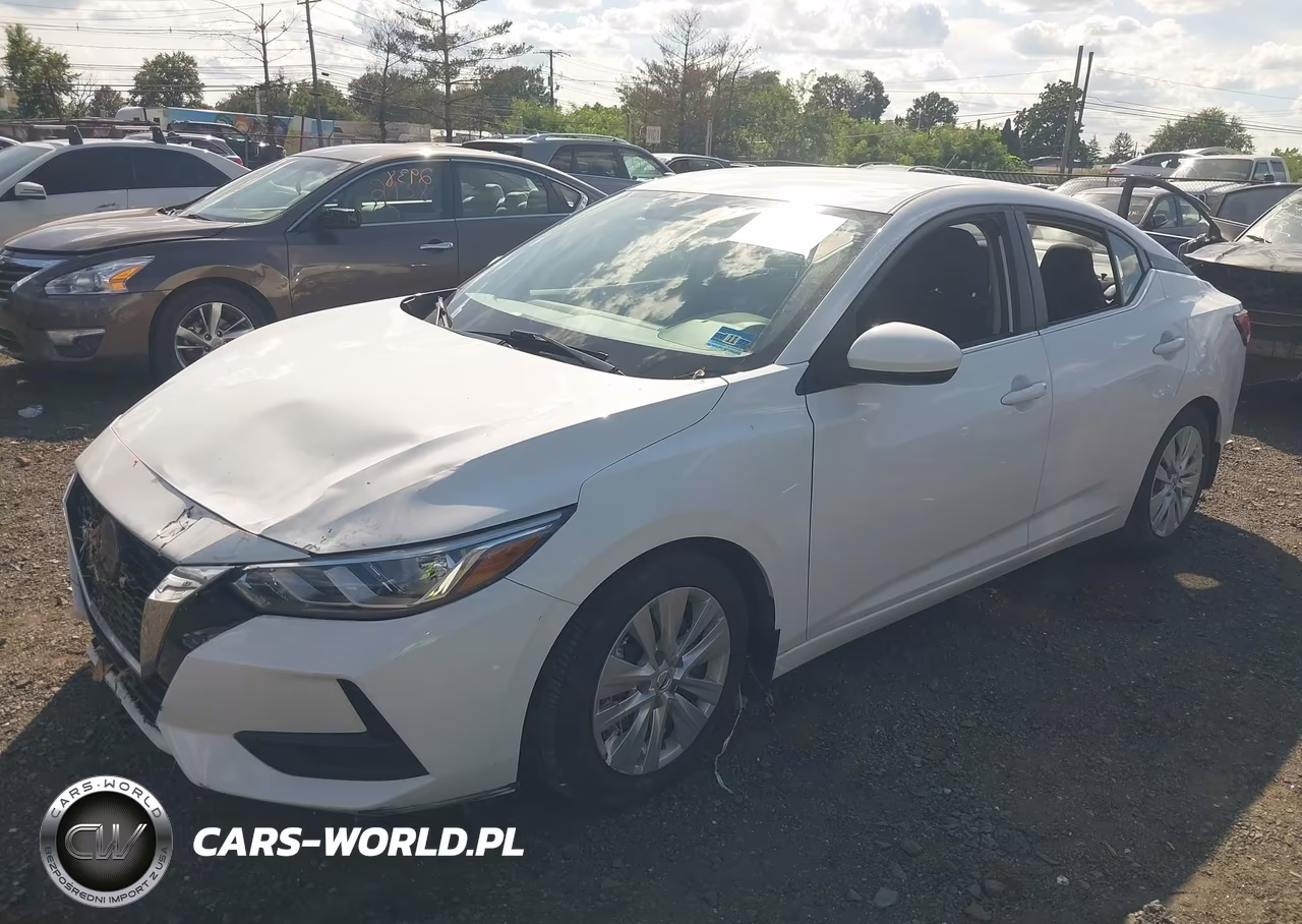 2020 Nissan Sentra S Xtronic Cvt VIN:3N1AB8BV4LY262123 - 2