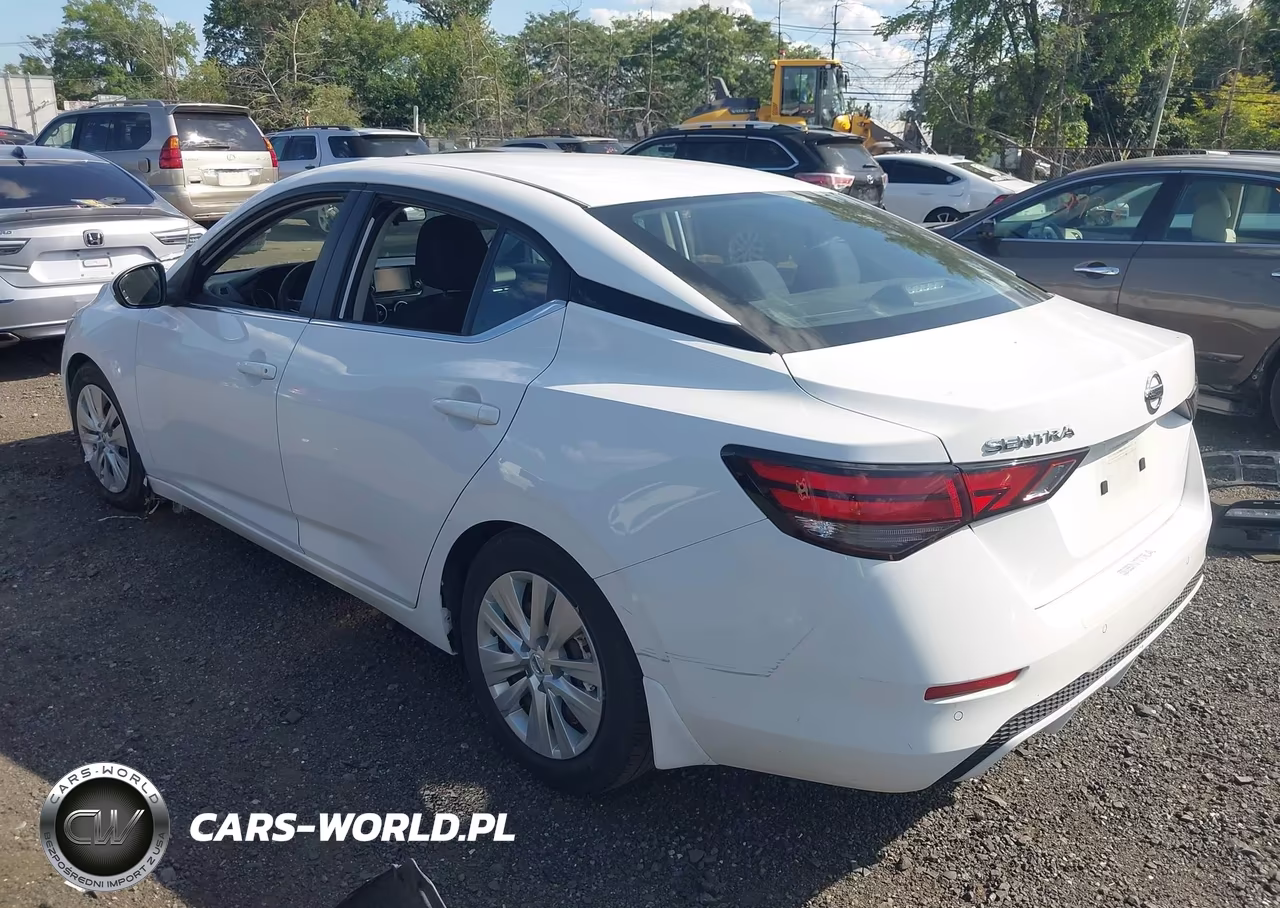 2020 Nissan Sentra S Xtronic Cvt VIN:3N1AB8BV4LY262123 - 3