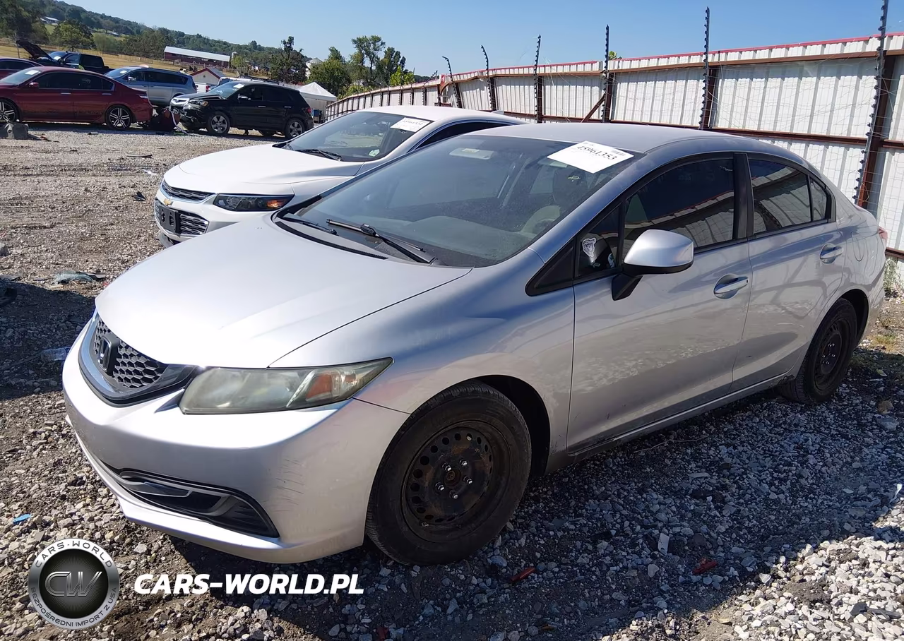 2013 Honda Civic Lx VIN:19XFB2F52DE219977 - 2