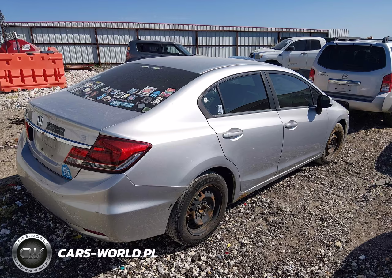 2013 Honda Civic Lx VIN:19XFB2F52DE219977 - 4
