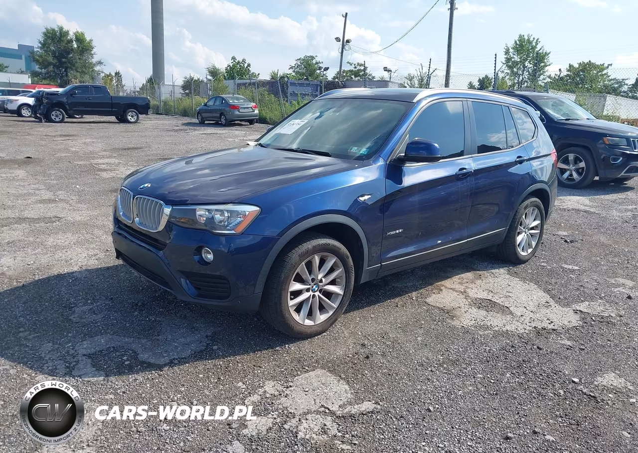 2017 BMW X3 xDrive28I VIN:5UXWX9C56H0T14831 - 2