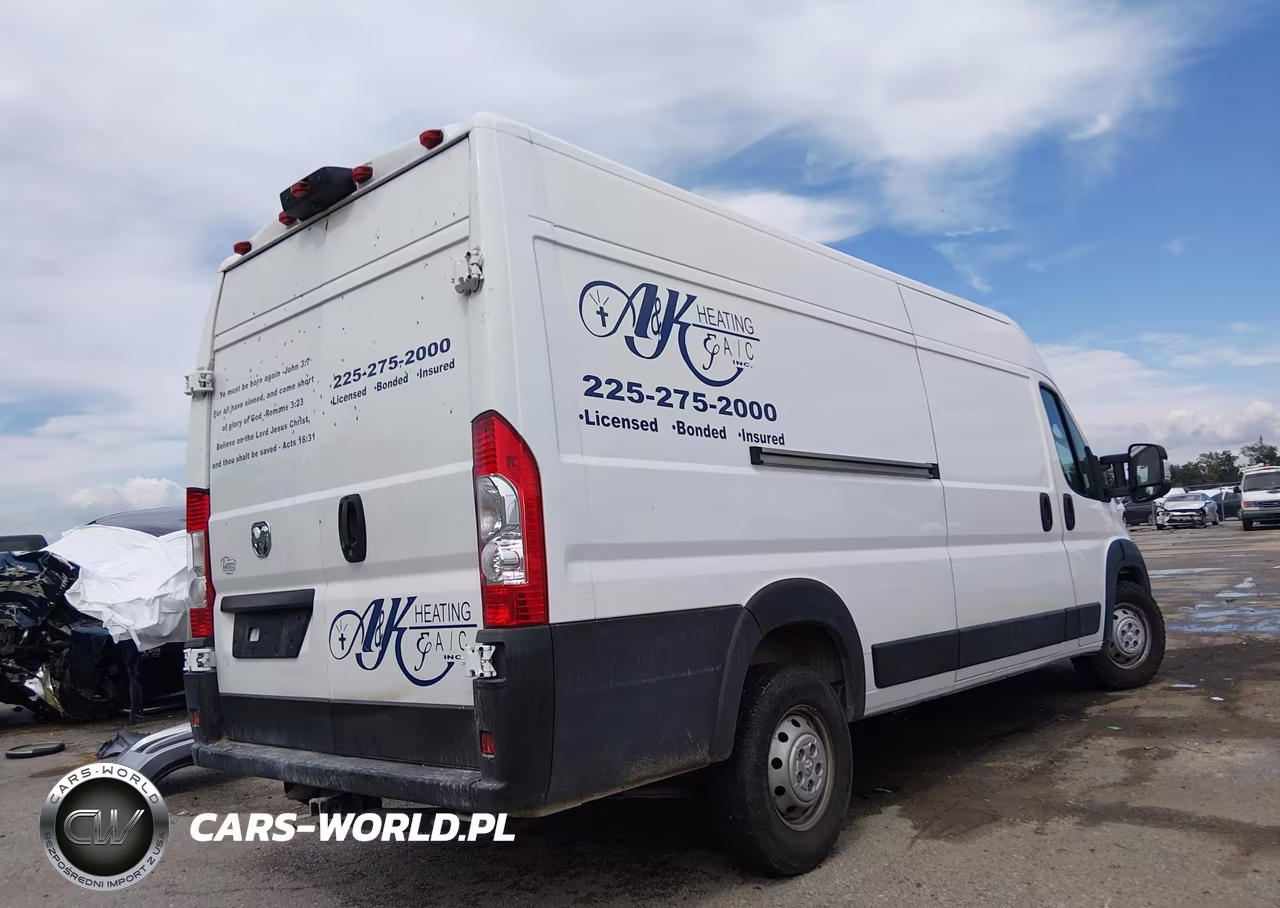 2023 Ram Promaster 3500 Cargo Van High Roof 159 Wb Ext VIN:3C6MRVJG3PE522257 - 4