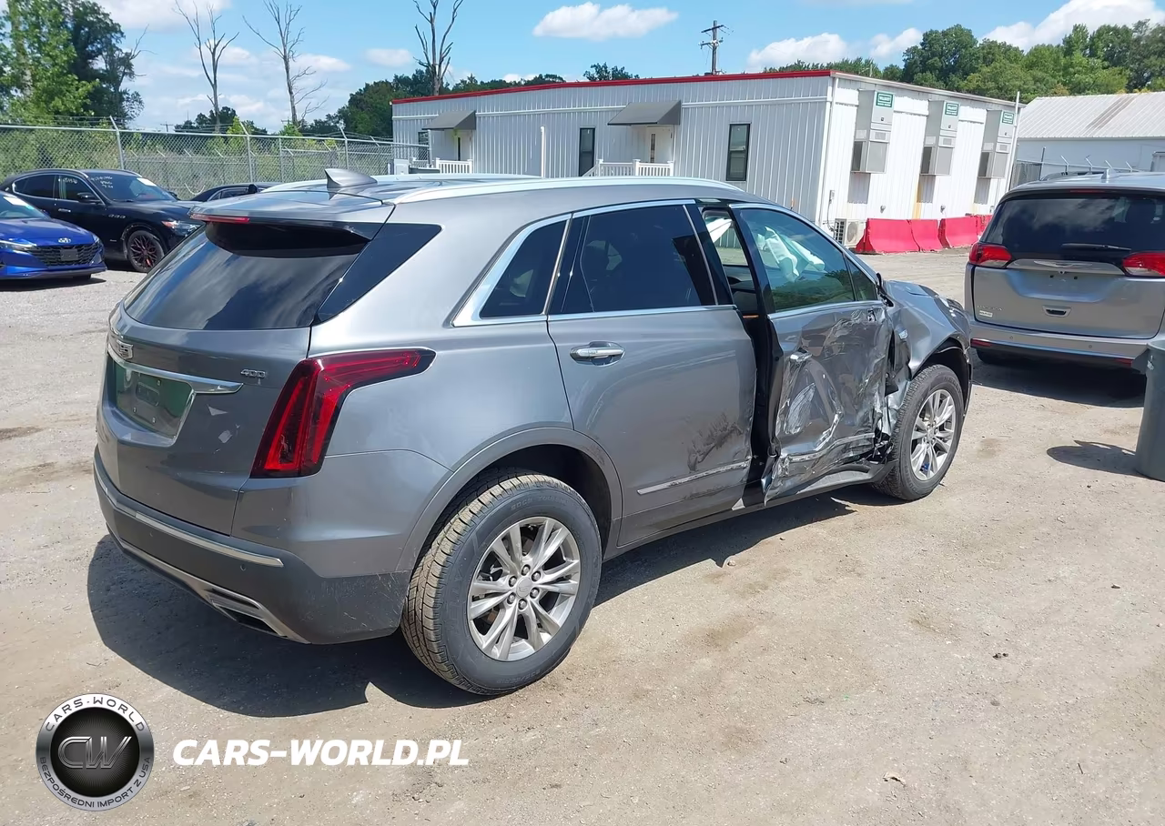 2021 Cadillac Xt5 Awd Premium Luxury VIN:1GYKNDRSXMZ103279 - 4