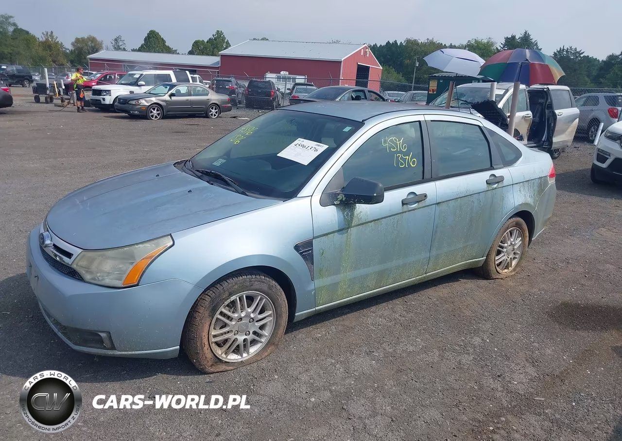 2008 Ford Focus Se-Ses VIN:1FAHP35N58W296054 - 2