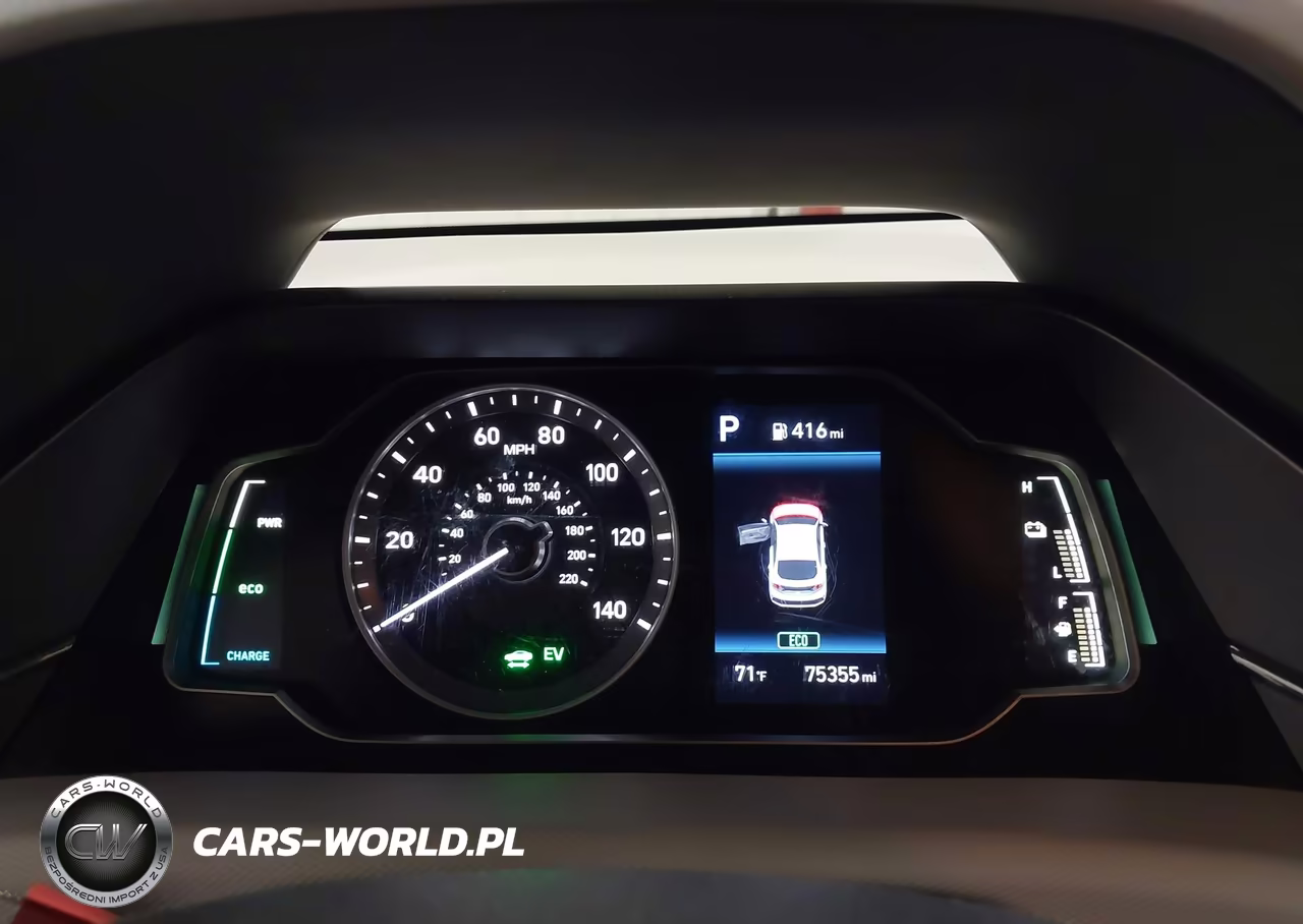 2020 Hyundai Ioniq Hybrid Blue VIN:KMHC65LC7LU233283 - 7