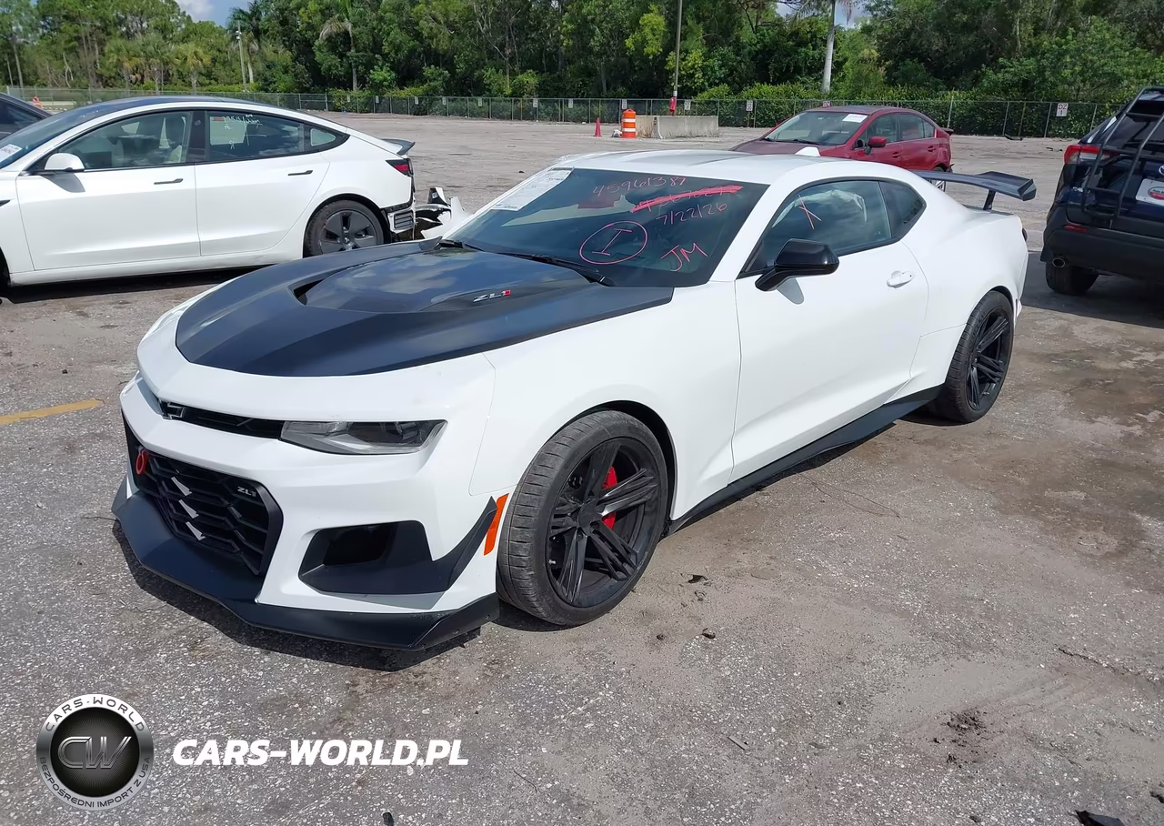 2021 Chevrolet Camaro Rwd Zl1 VIN:1G1FK1R6XM0101417 - 2