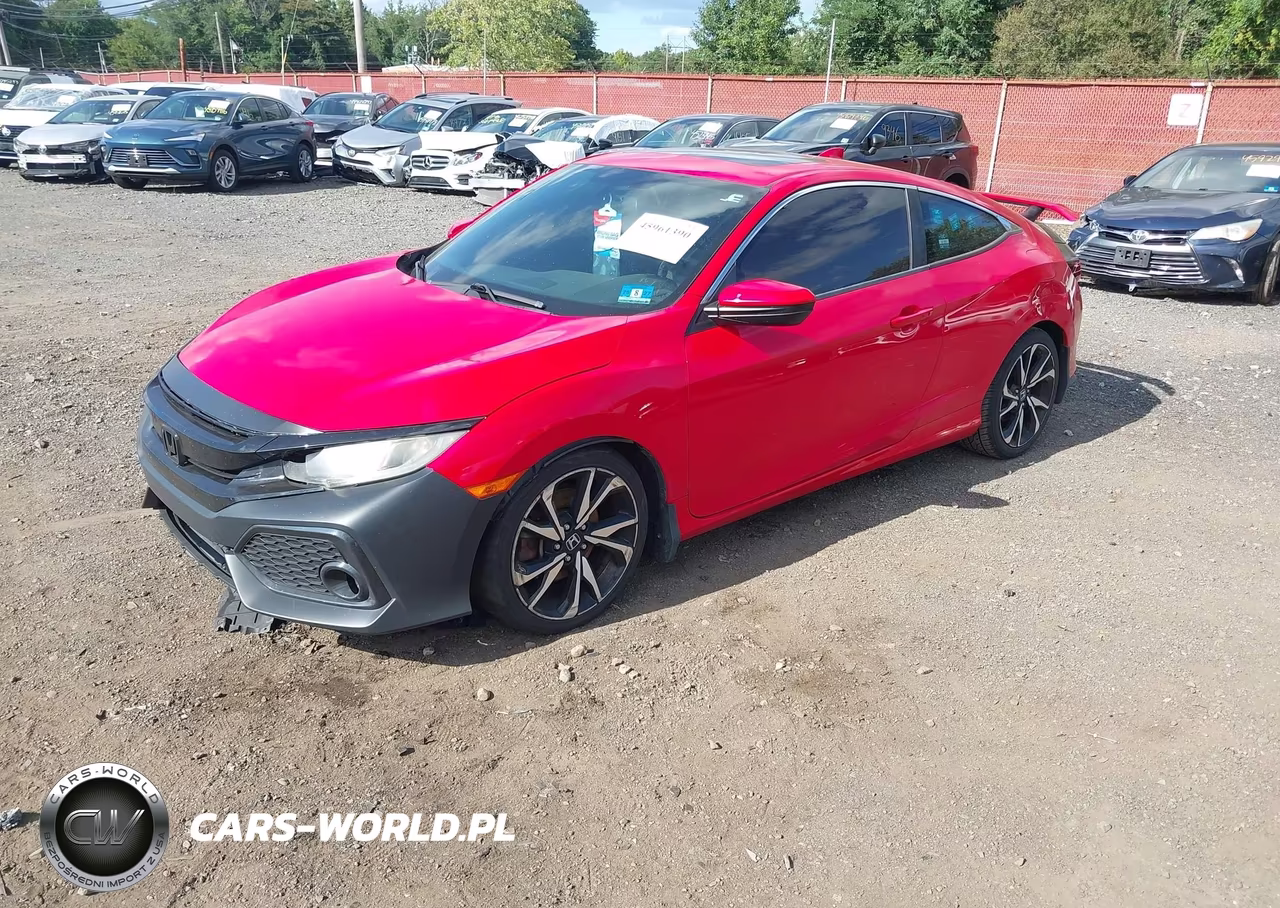 2018 Honda Civic Si VIN:2HGFC3A54JH753199 - 2