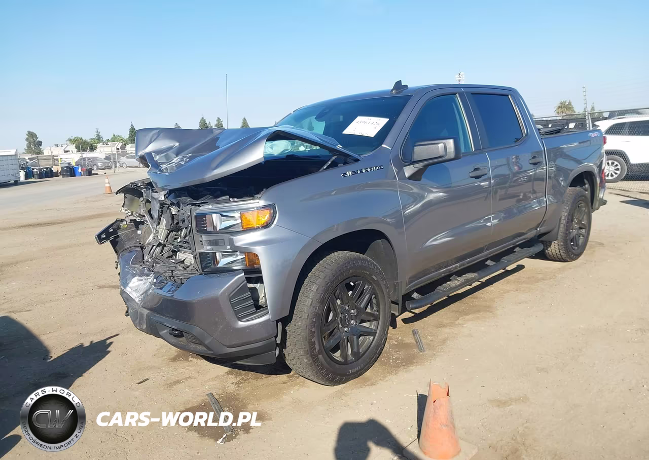 2022 Chevrolet Silverado 1500 Ltd 4Wd Short Bed Custom VIN:3GCPYBEK2NG149364 - 2