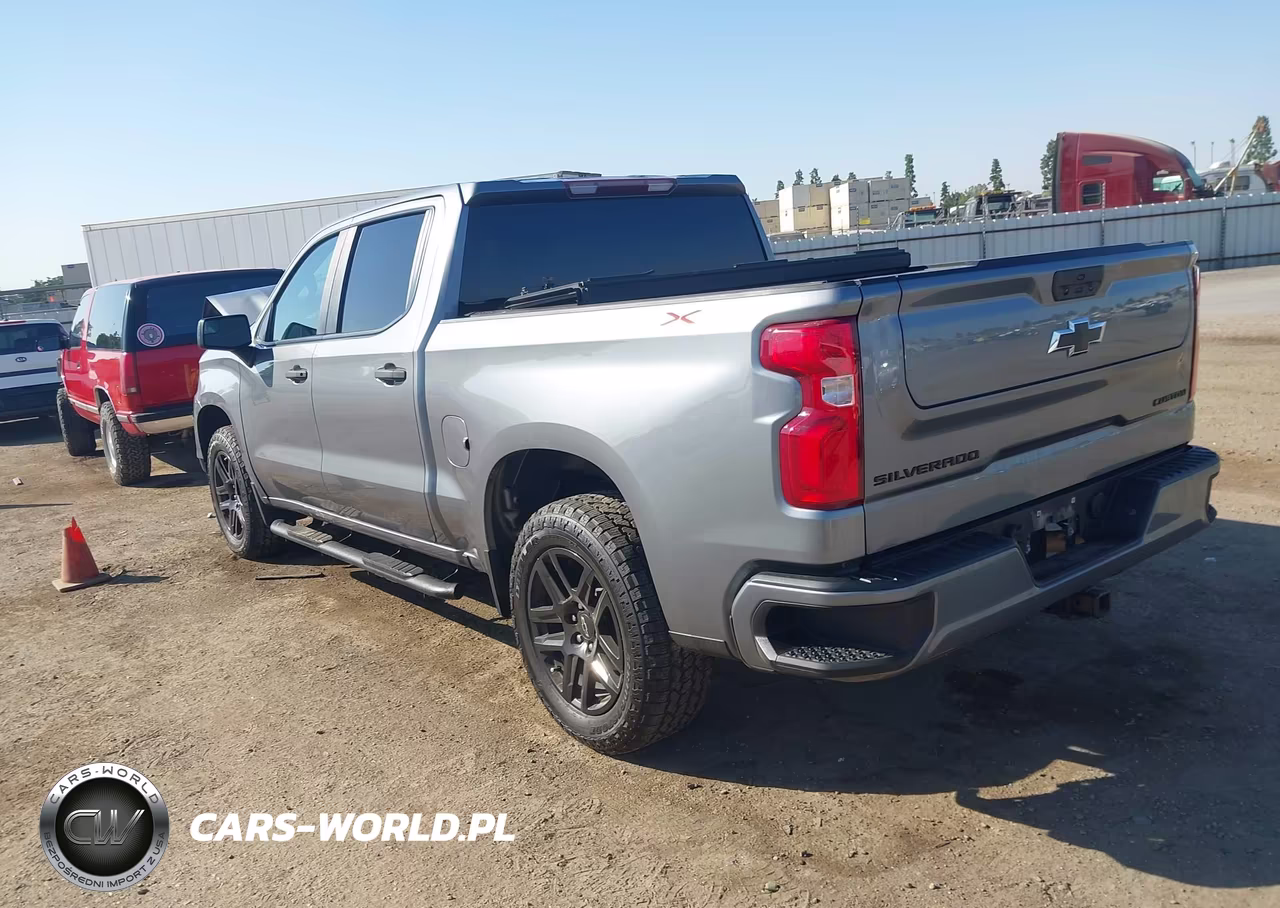 2022 Chevrolet Silverado 1500 Ltd 4Wd Short Bed Custom VIN:3GCPYBEK2NG149364 - 3