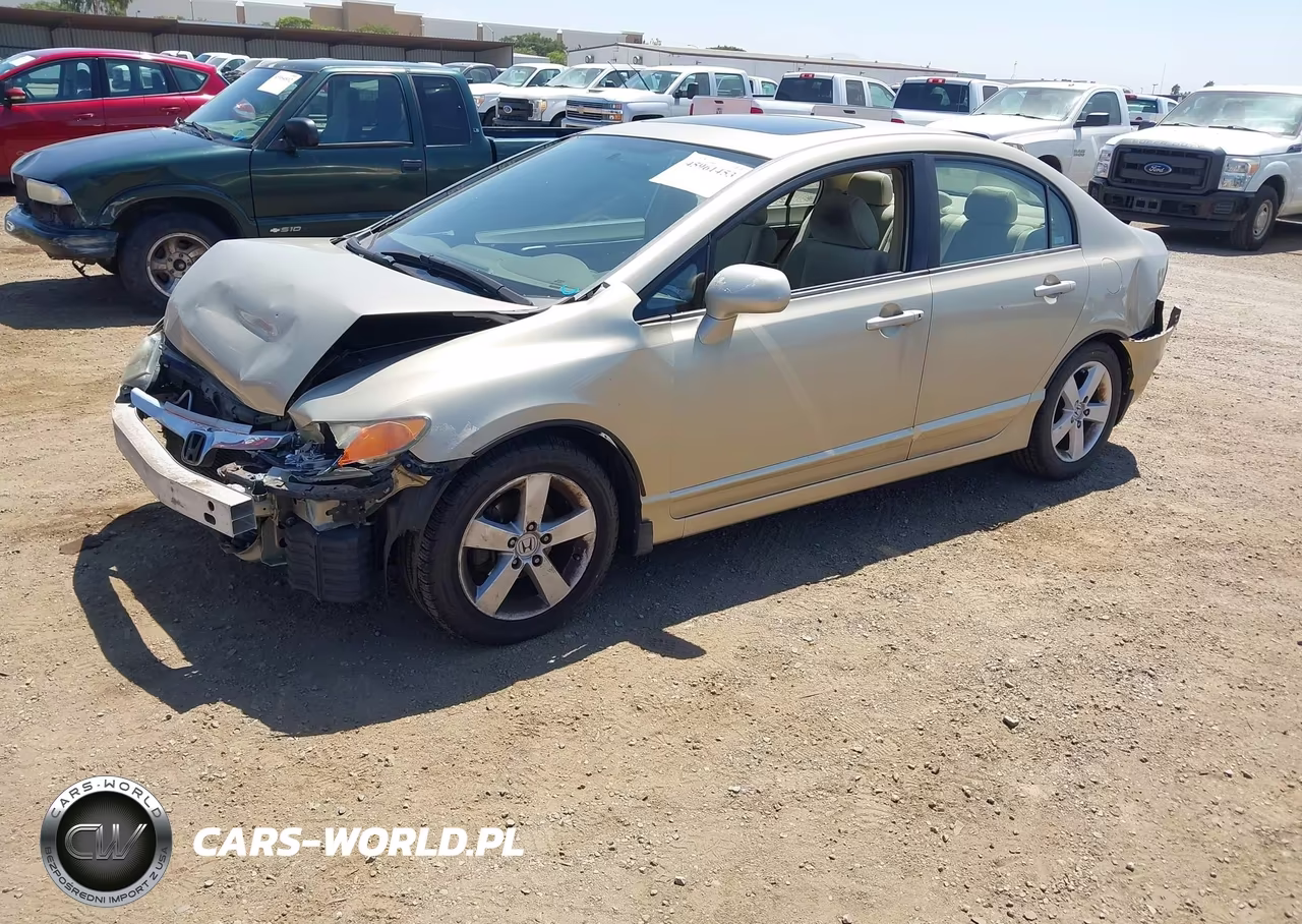 2007 Honda Civic Ex VIN:1HGFA16877L055372 - 2