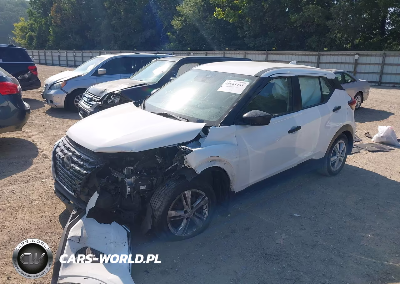 2022 Nissan Kicks S Xtronic Cvt VIN:3N1CP5BV4NL480443 - 2