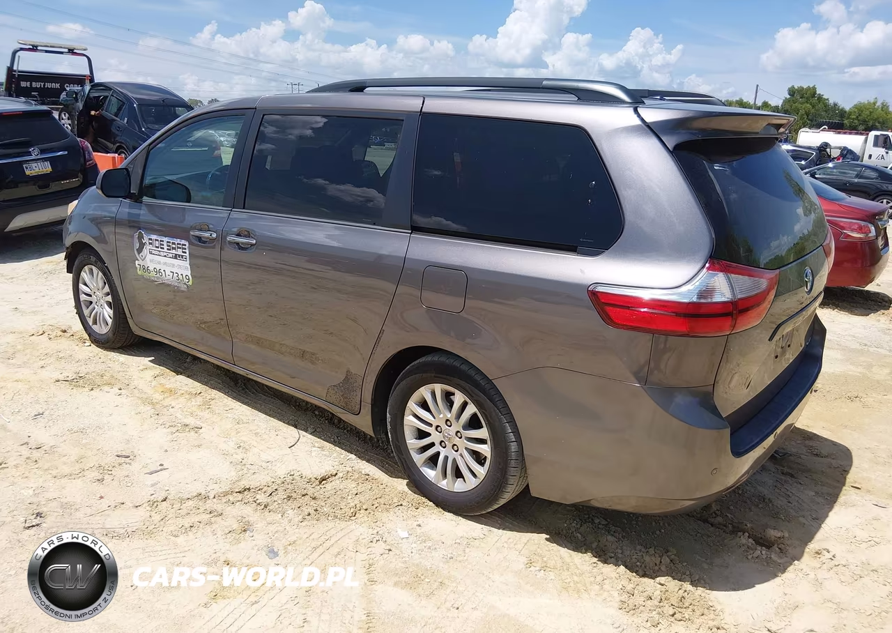2015 Toyota Sienna Xle 8 Passenger VIN:5TDYK3DC0FS555314 - 3