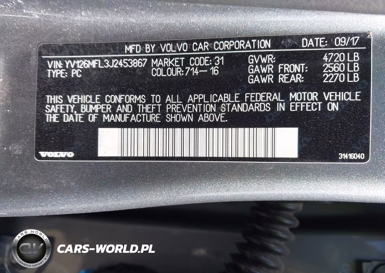 2018 Volvo S60 T5 Dynamic VIN:YV126MFL3J2453867 - 9