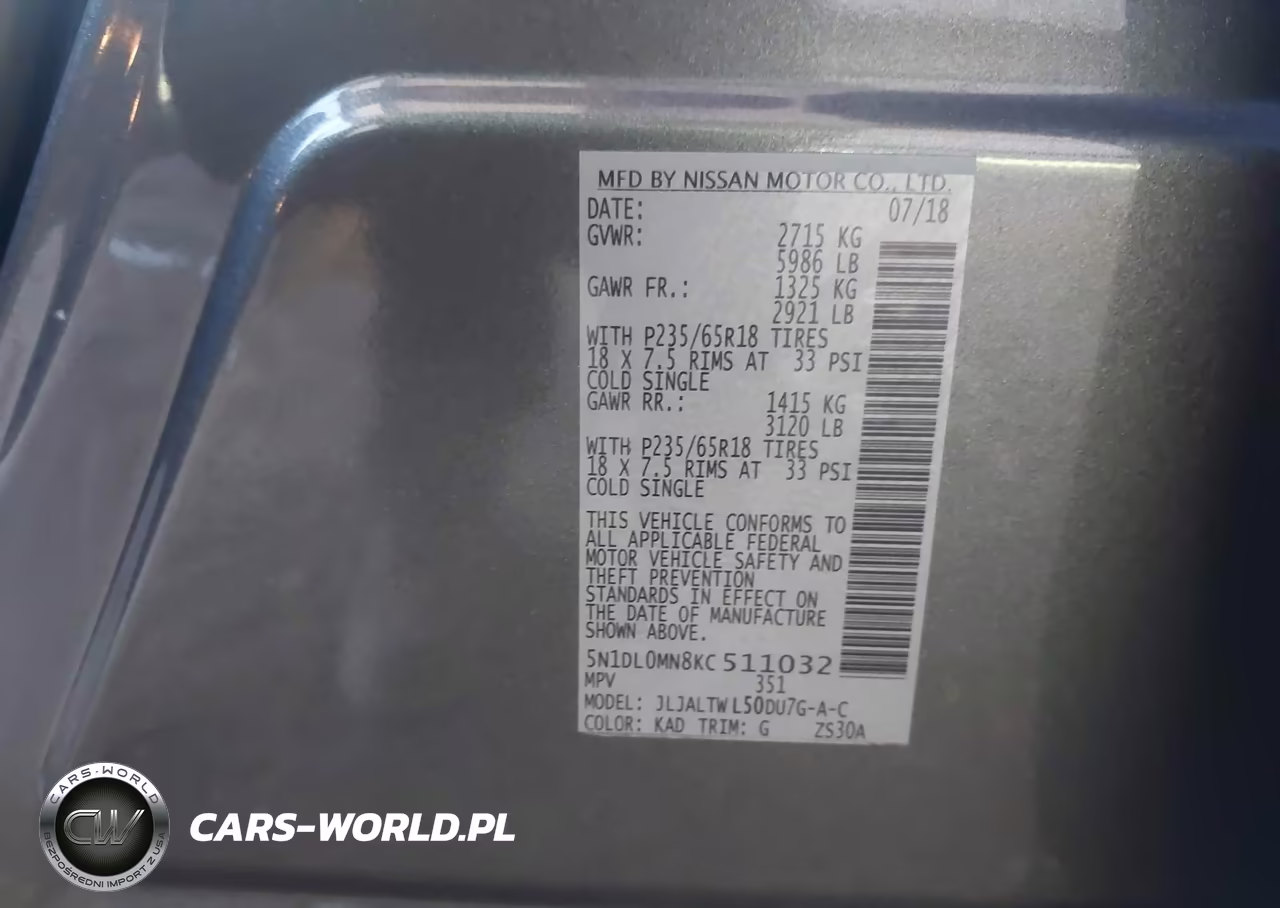 2019 Infiniti Qx60 Luxe VIN:5N1DL0MN8KC511032 - 9